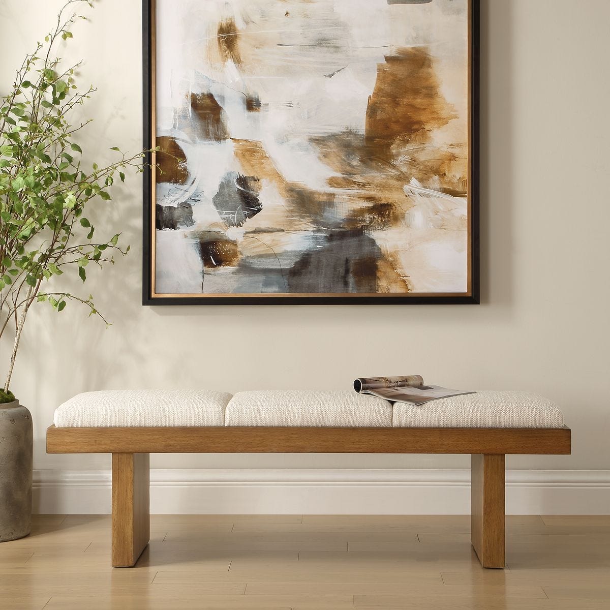 Haden Bench – Furniture by Uttermost | Sutter & Vale