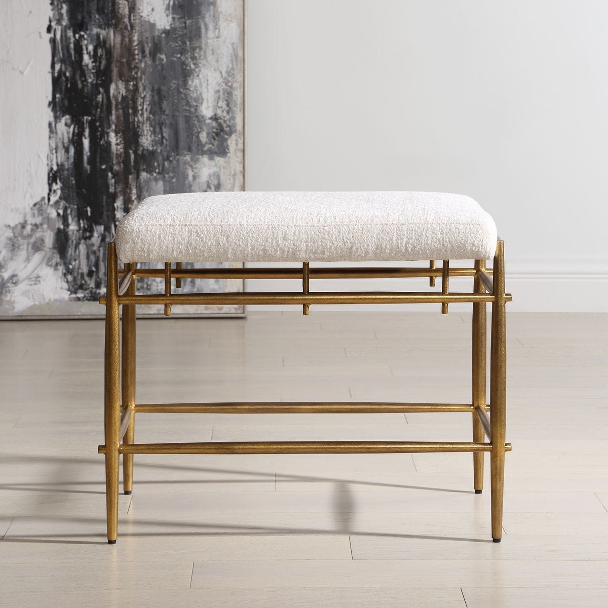 Karleen Small Bench – Furniture by Uttermost | Sutter & Vale