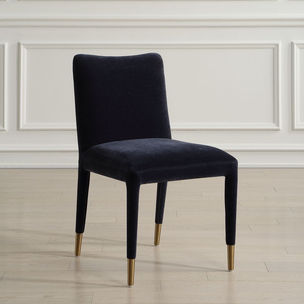Conifer Dining Chair, Indigo, 2 Per Box, Priced Each – Furniture by Uttermost | Sutter & Vale