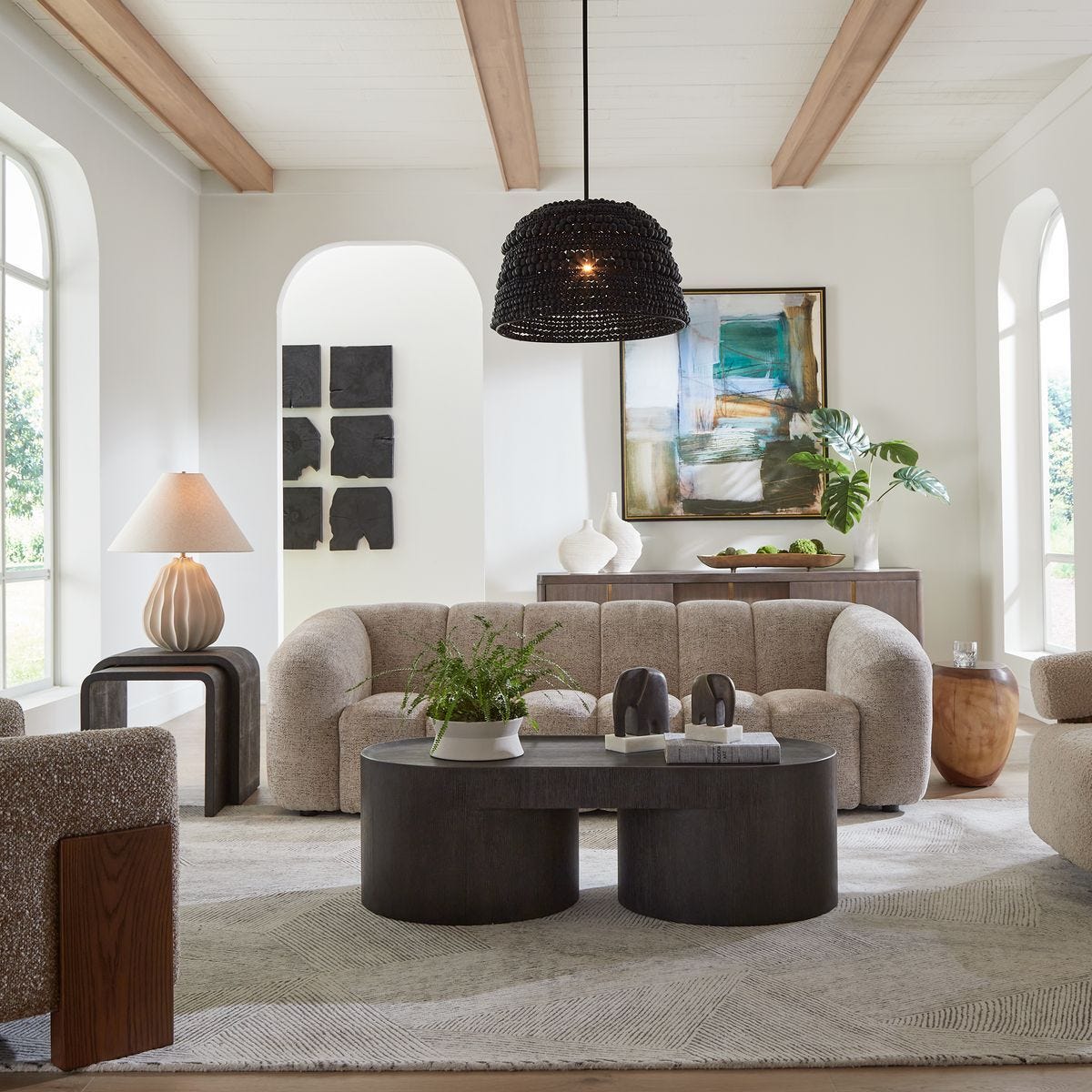 Modella Sofa – Furniture by Uttermost | Sutter & Vale
