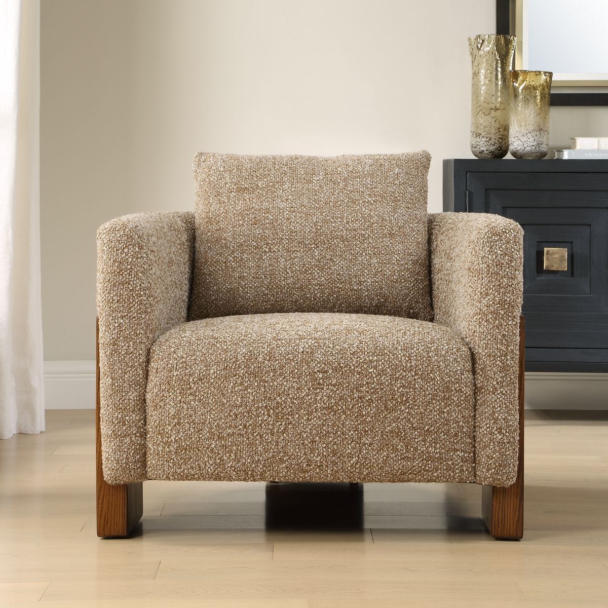 Halligan Accent Chair – Furniture by Uttermost | Sutter & Vale