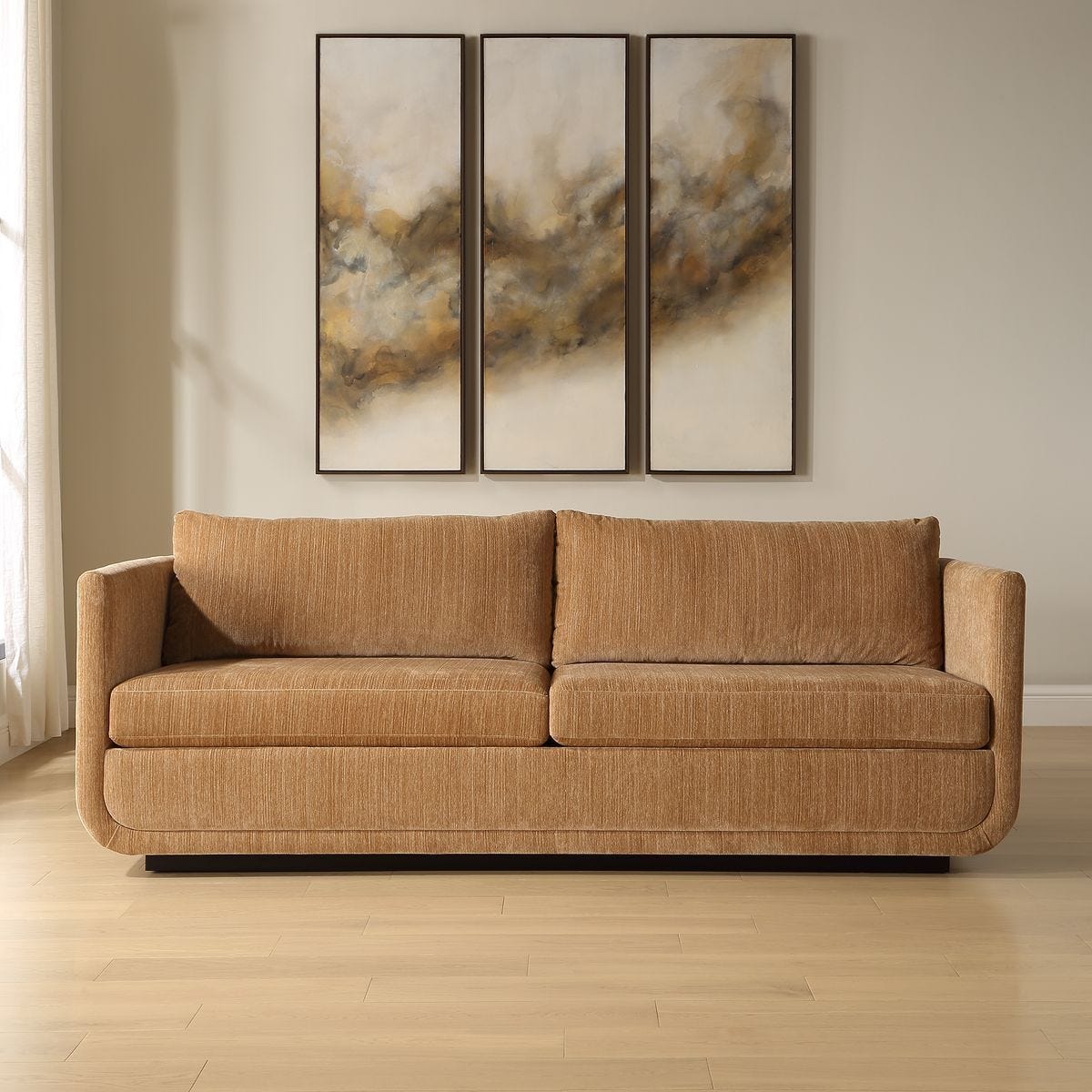 Abound Sofa, Ginger – Furniture by Uttermost | Sutter & Vale