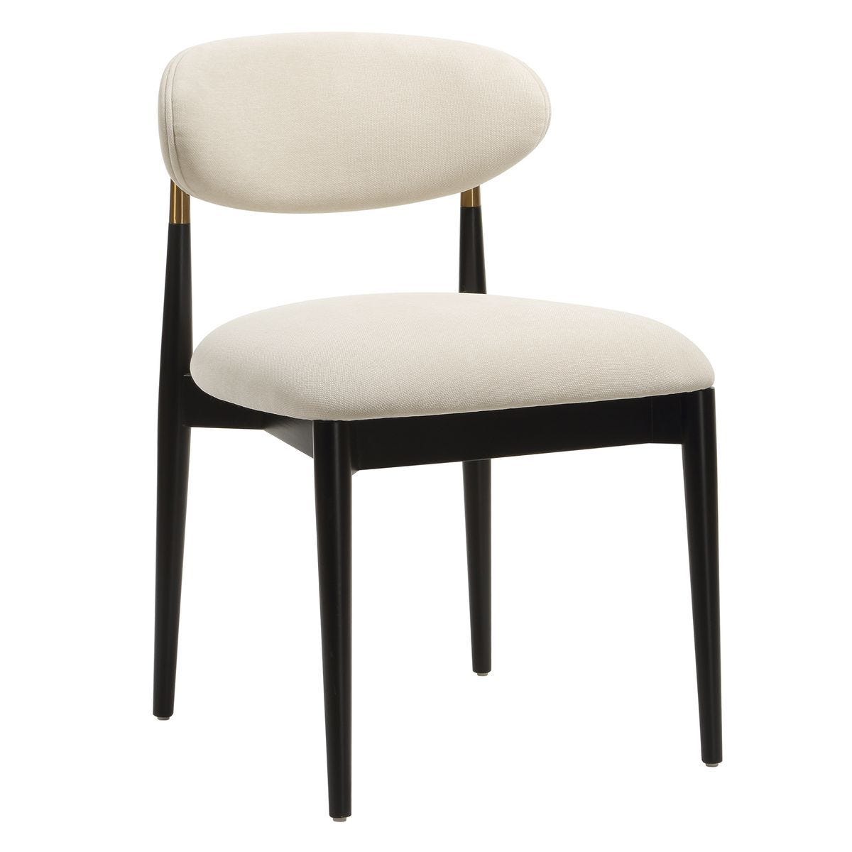 Moxie Armless Dining Chair, Black, 2 Per Box, Priced Each – Furniture by Uttermost | Sutter & Vale