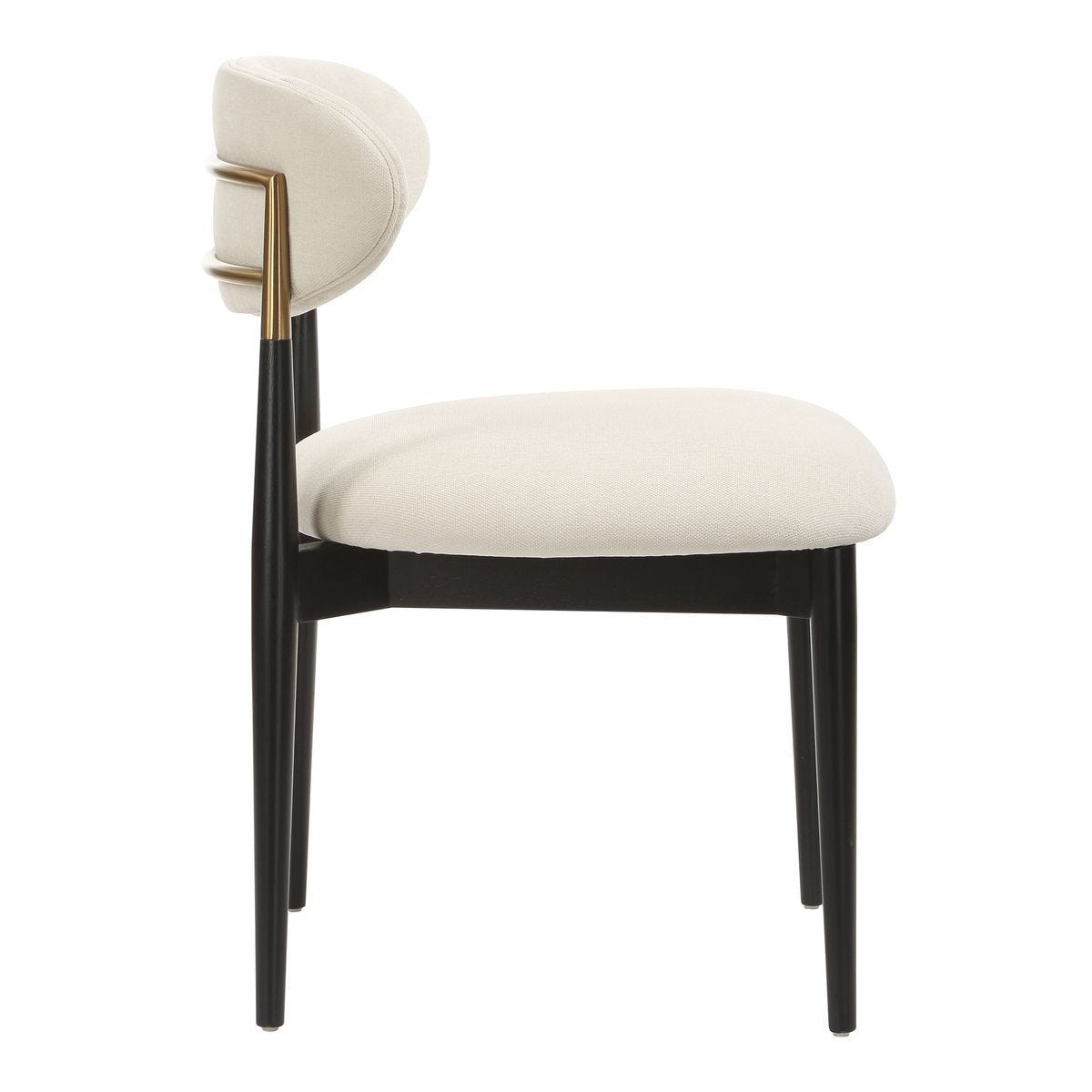 Moxie Armless Dining Chair, Black, 2 Per Box, Priced Each – Furniture by Uttermost | Sutter & Vale