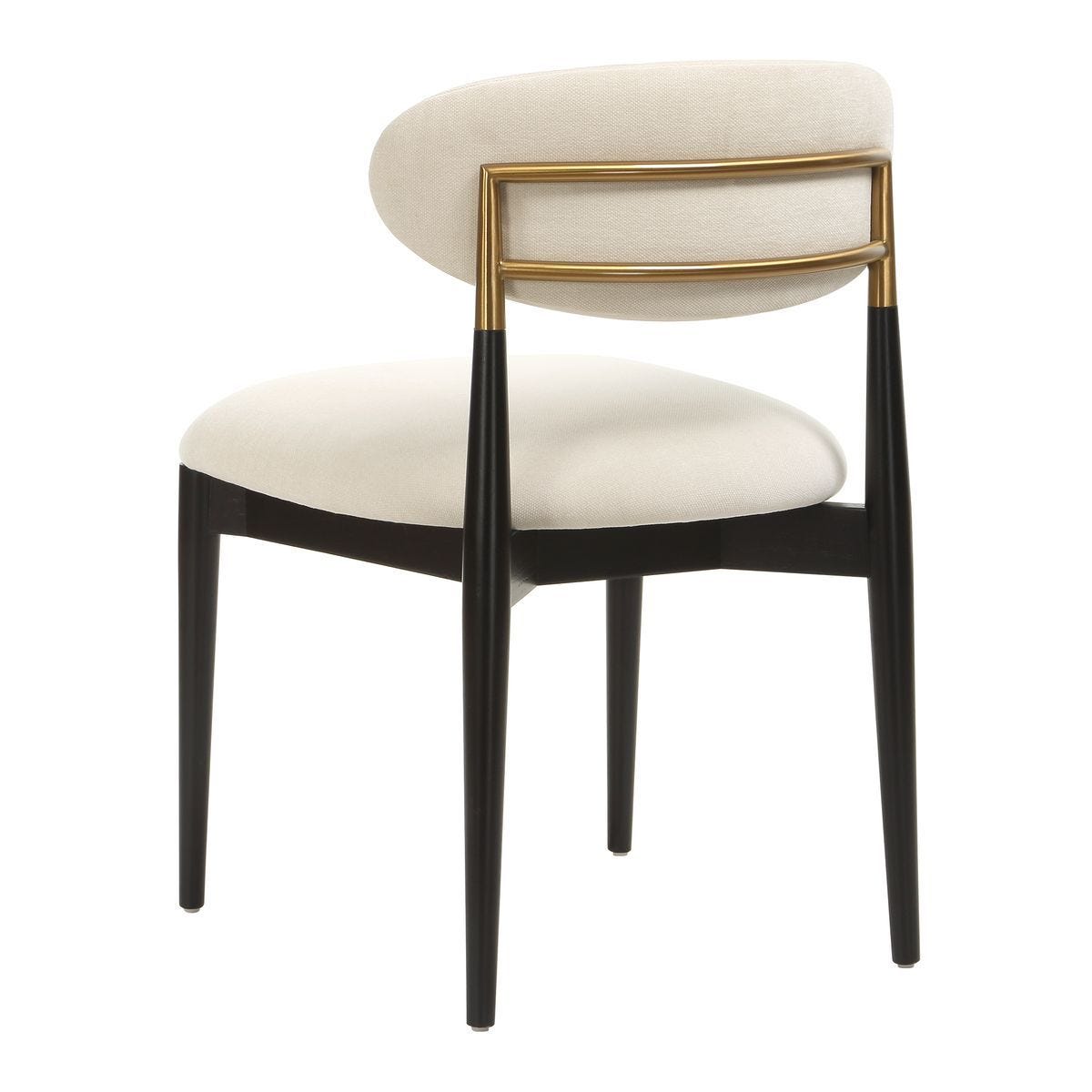 Moxie Armless Dining Chair, Black, 2 Per Box, Priced Each – Furniture by Uttermost | Sutter & Vale
