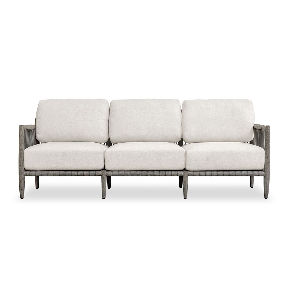 Borneo Outdoor Sofa, Oyster – Furniture by Uttermost | Sutter & Vale