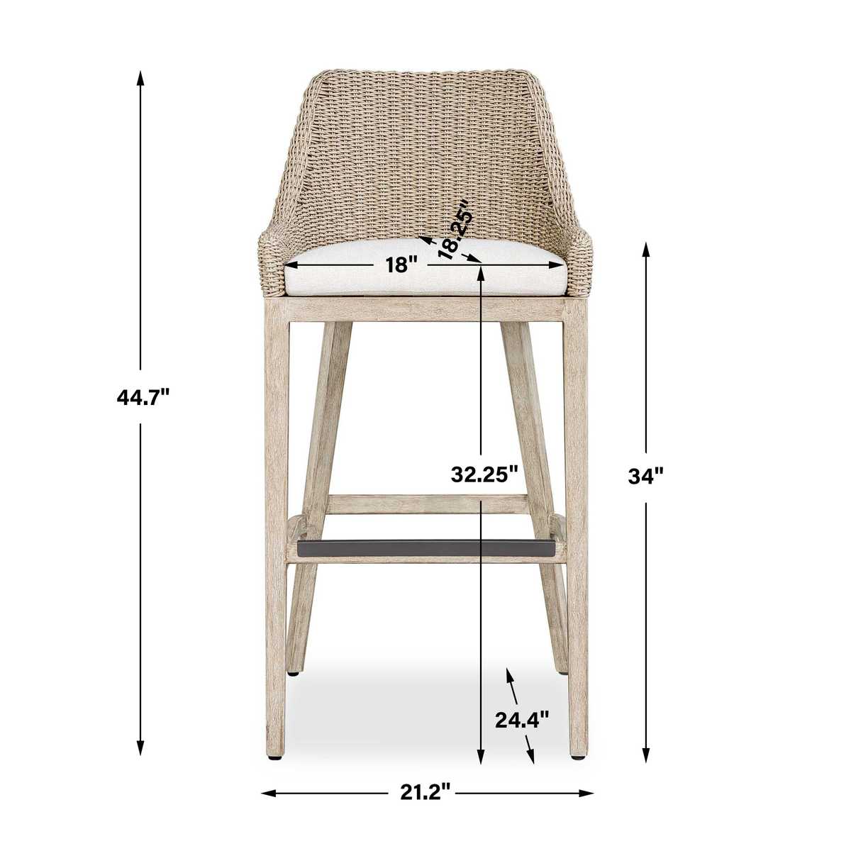 Paloma Outdoor Bar Stool