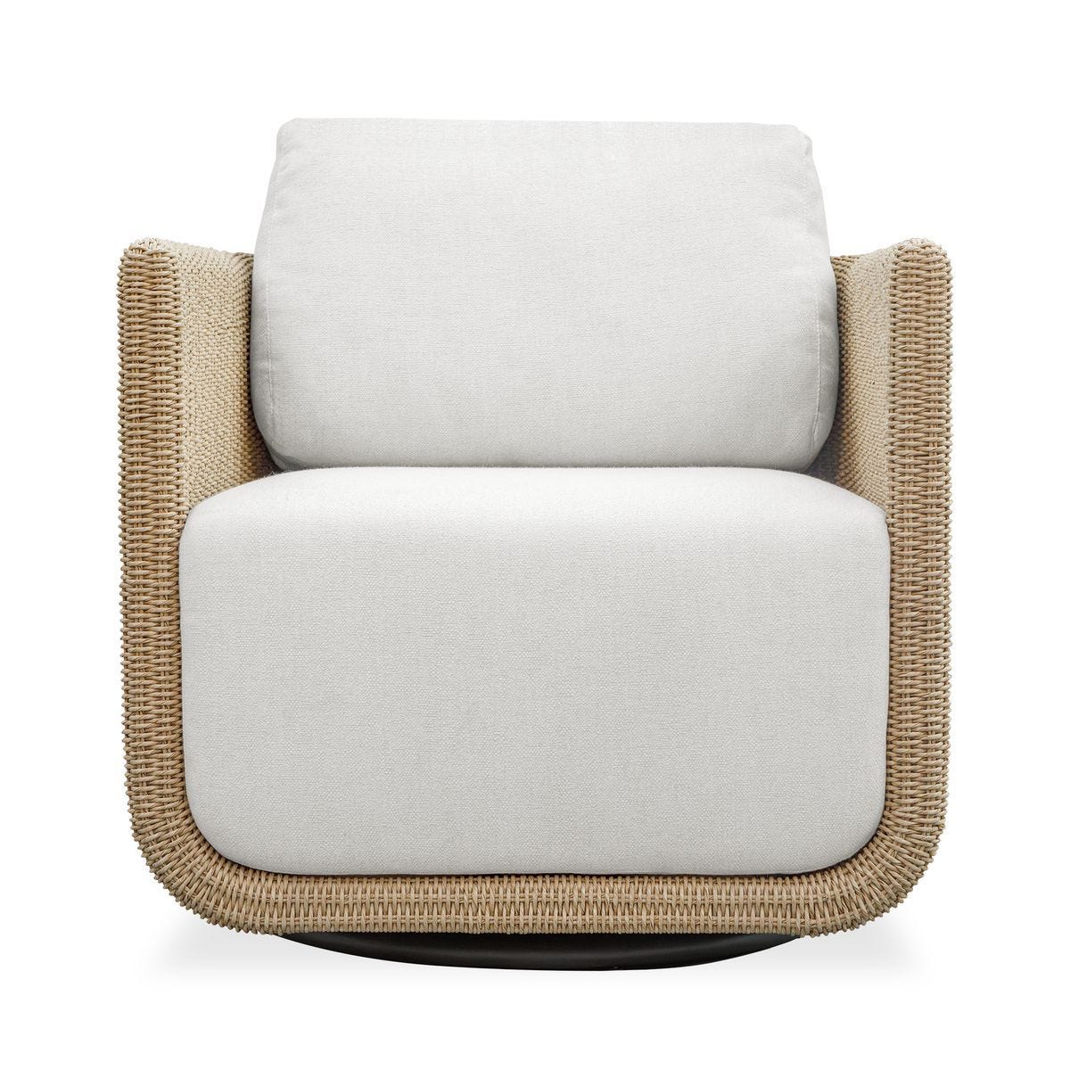 Santorini Outdoor Swivel Lounge Chair – Furniture by Uttermost | Sutter & Vale