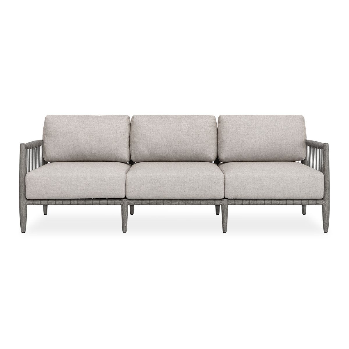 Borneo Outdoor Sofa, Dove – Furniture by Uttermost | Sutter & Vale