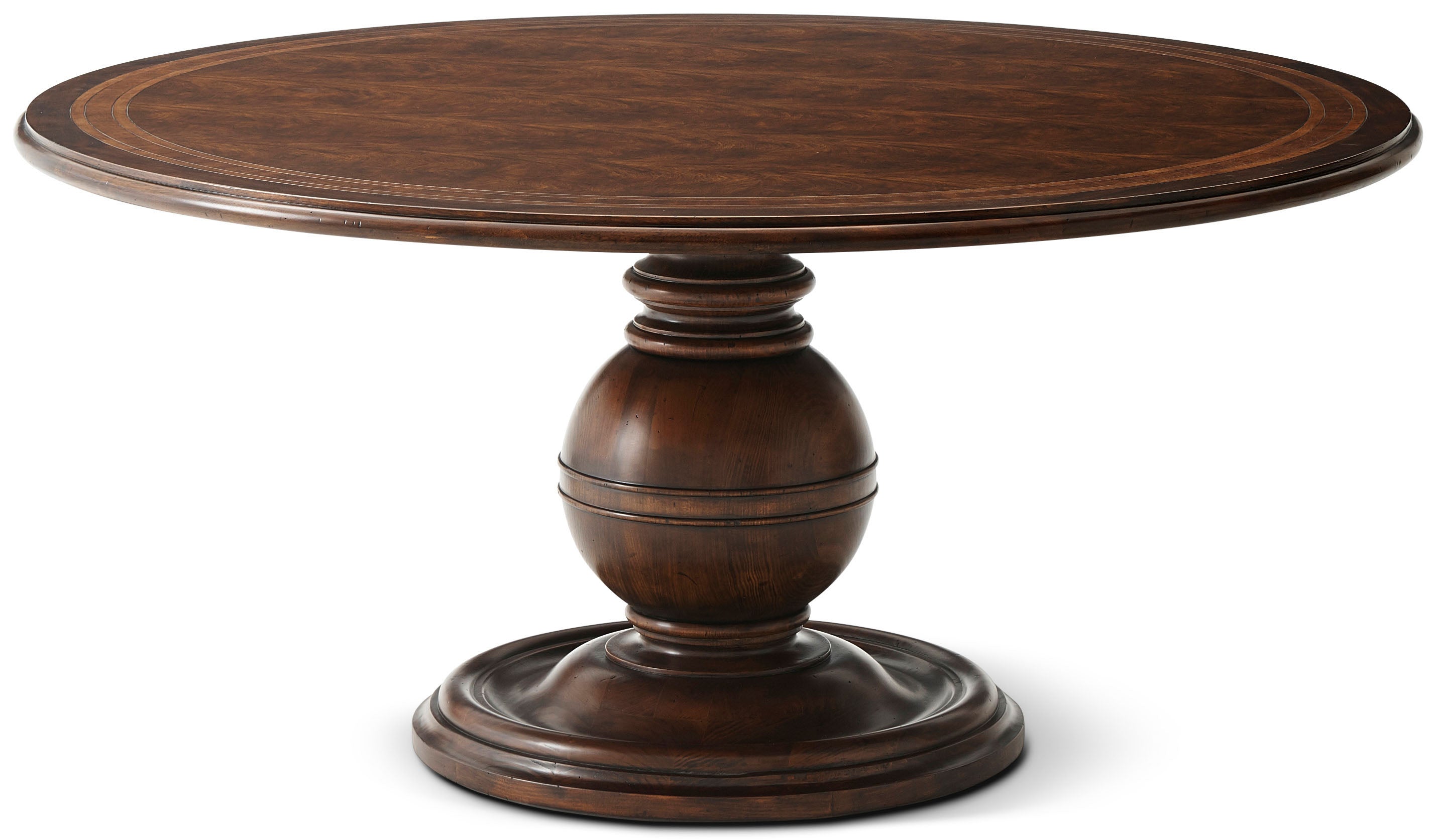 Diderot Dining Table in Cerejeira Veneer, Mahogany - Theodore Alexander