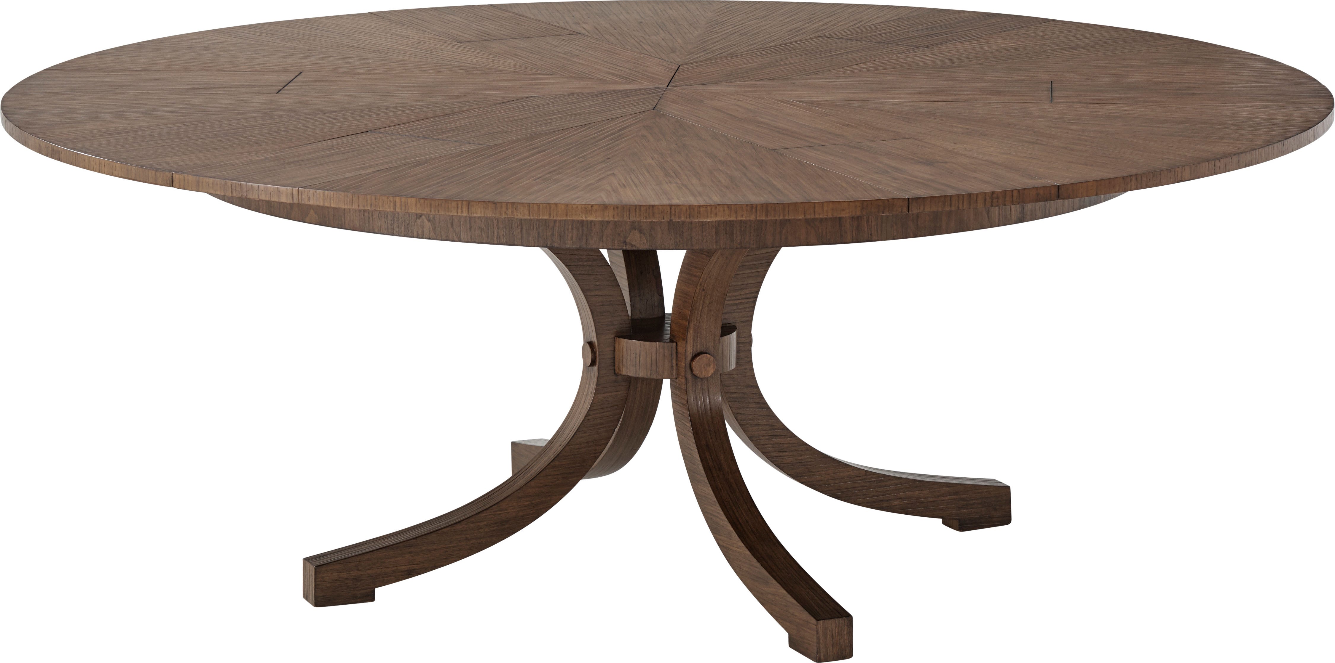 Avalon Dining Table in Mahogany - Theodore Alexander