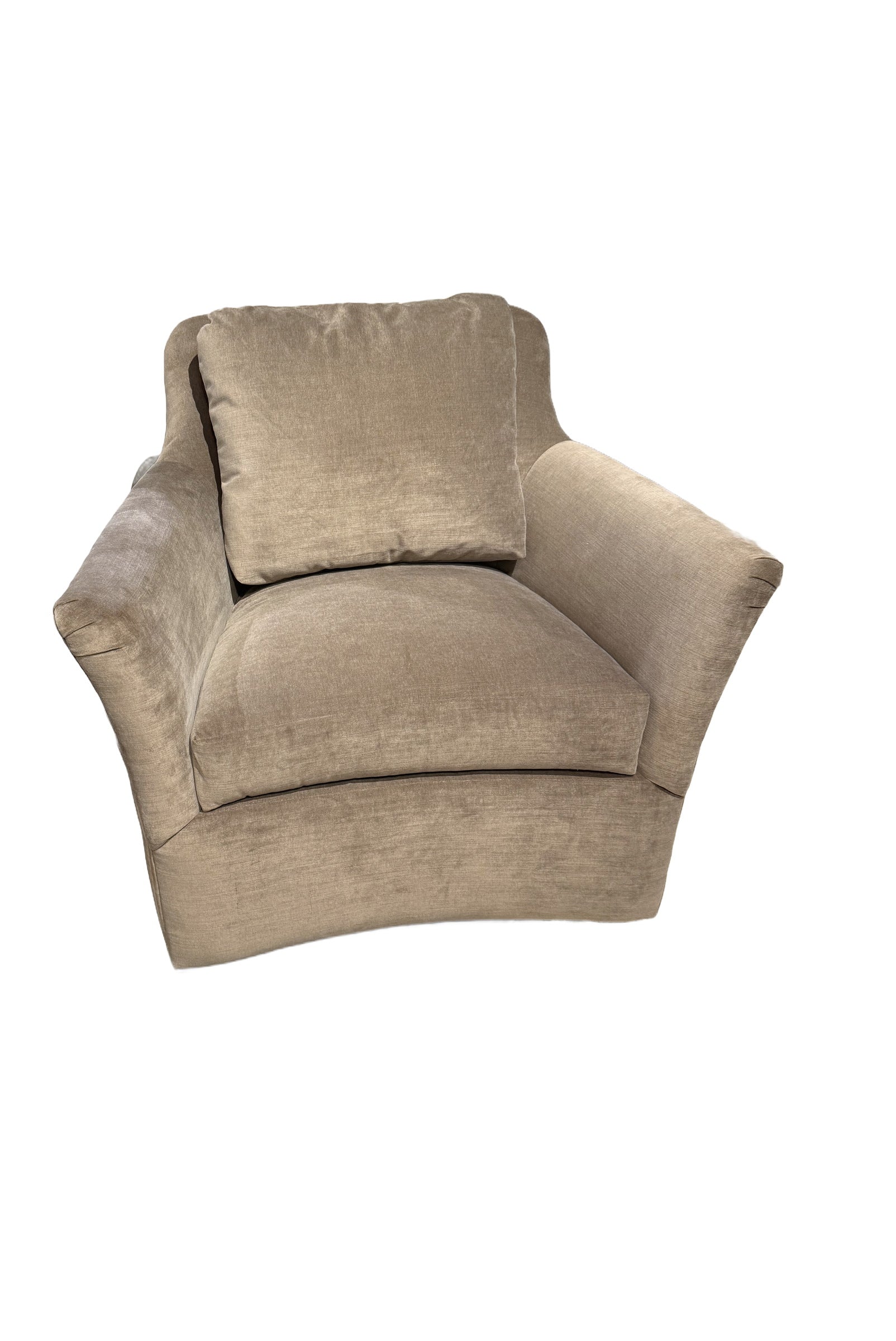 Addison Swivel Glider in Boca Otter