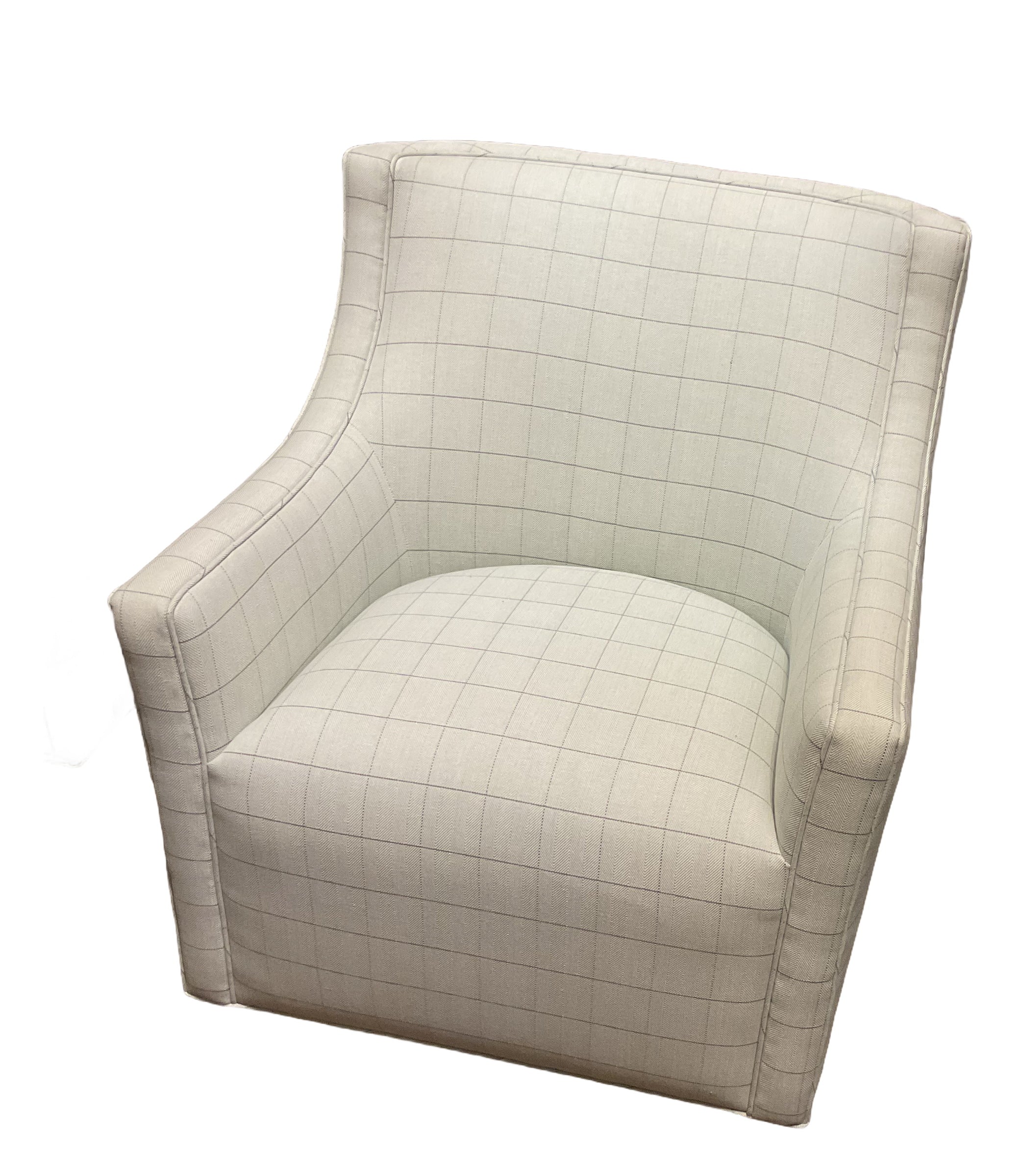 Dallas Swivel Chair in Copley-Mist