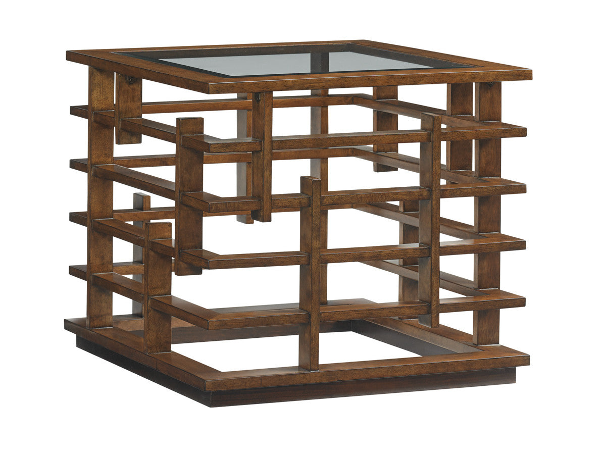 Nobu Square Lamp Table