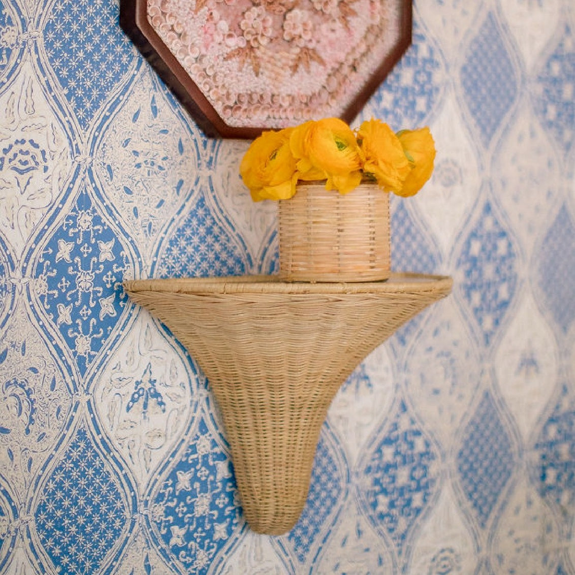 Baytree Wicker Bracket - Natural in Natural / Rattan - Chelsea House