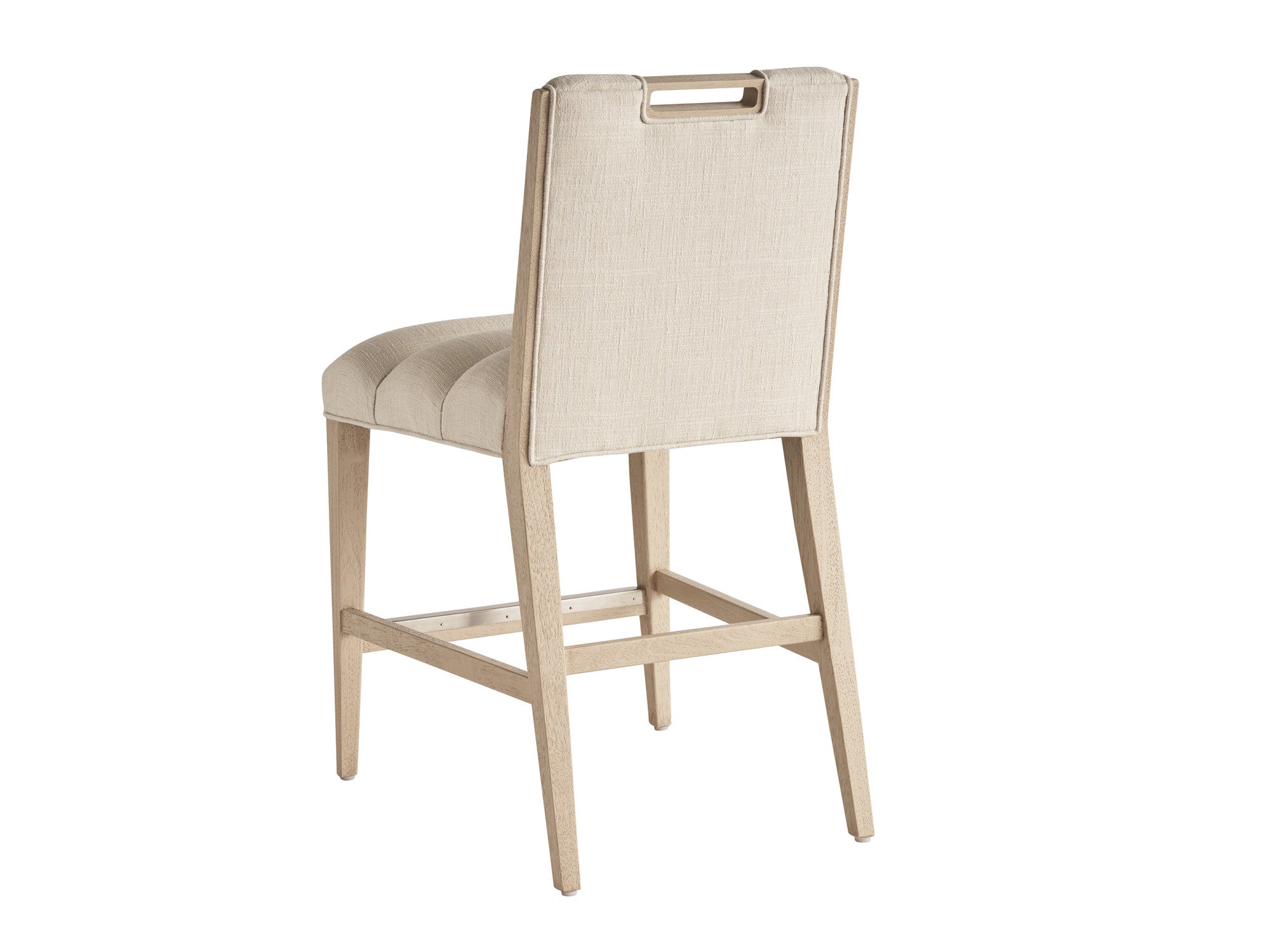 Greer Channeled Upholstered Counter Stool