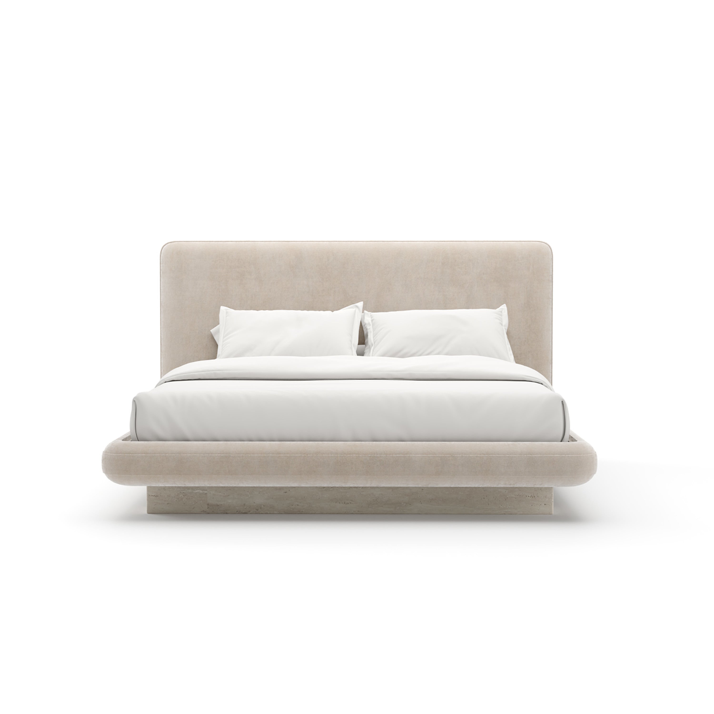 Overlap Uph Kg Bed Ivory – Beds by Caracole | Sutter & Vale