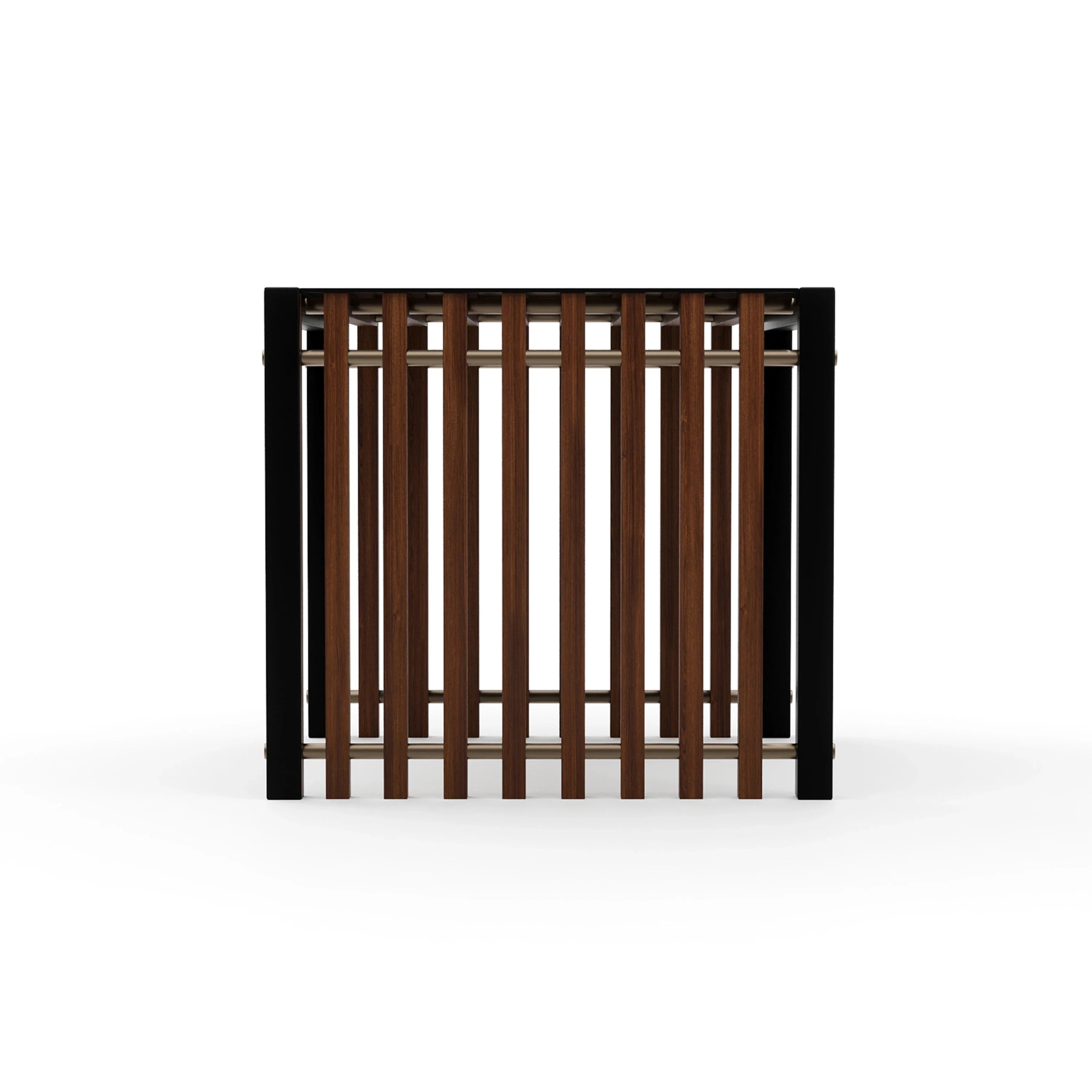Pinstripe Dark End Table – Side & End Tables by Caracole | Sutter & Vale