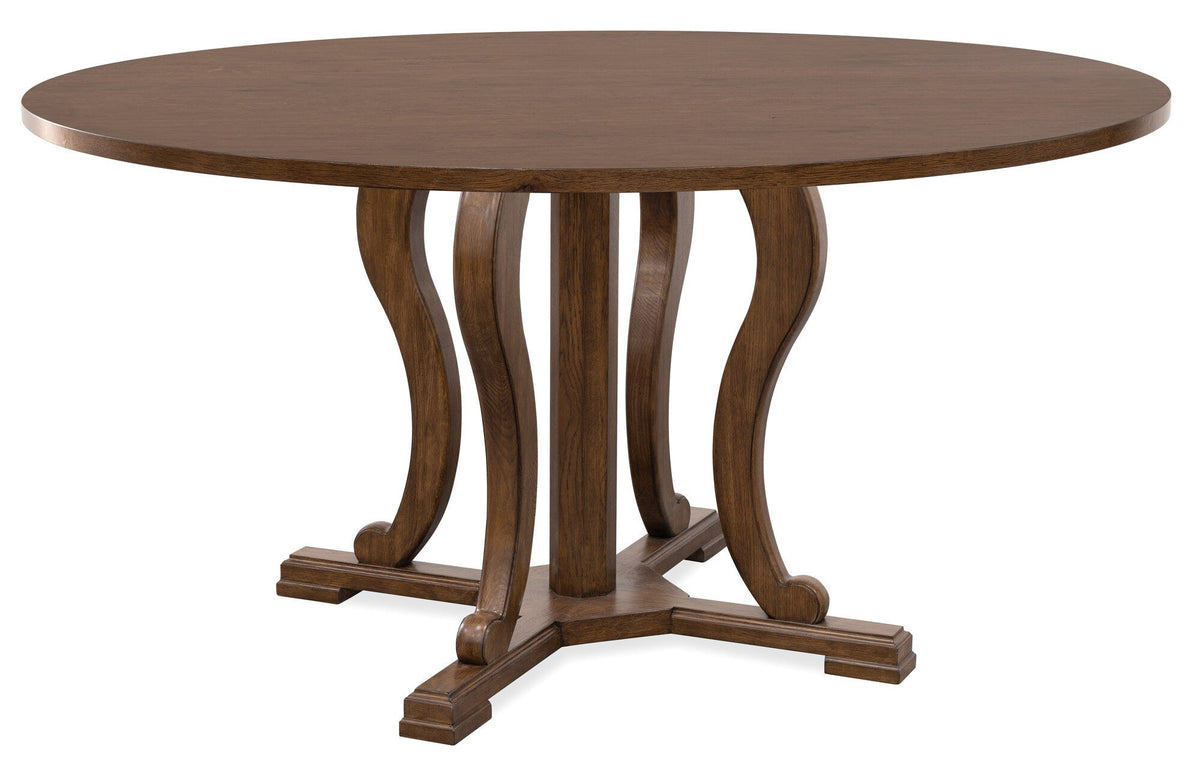 Cashiers Round Drop-Leaf Dining Table