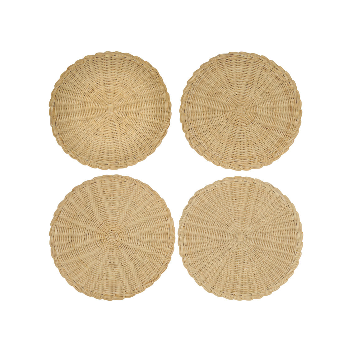 Rattan Placemats (Set of 4)