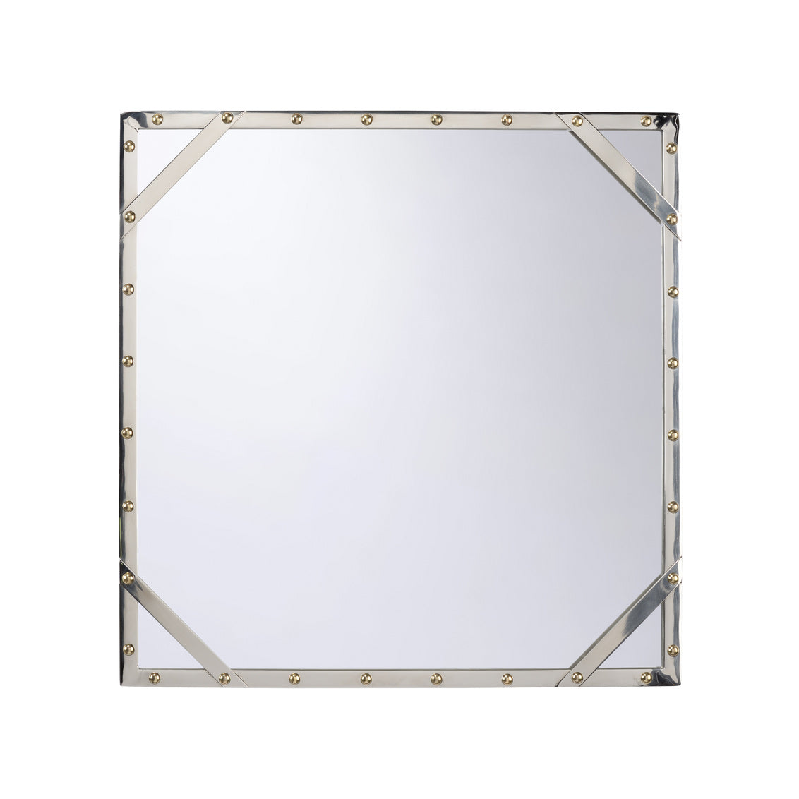 Rivet Mirror - SM in 24 / Metal - Chelsea House