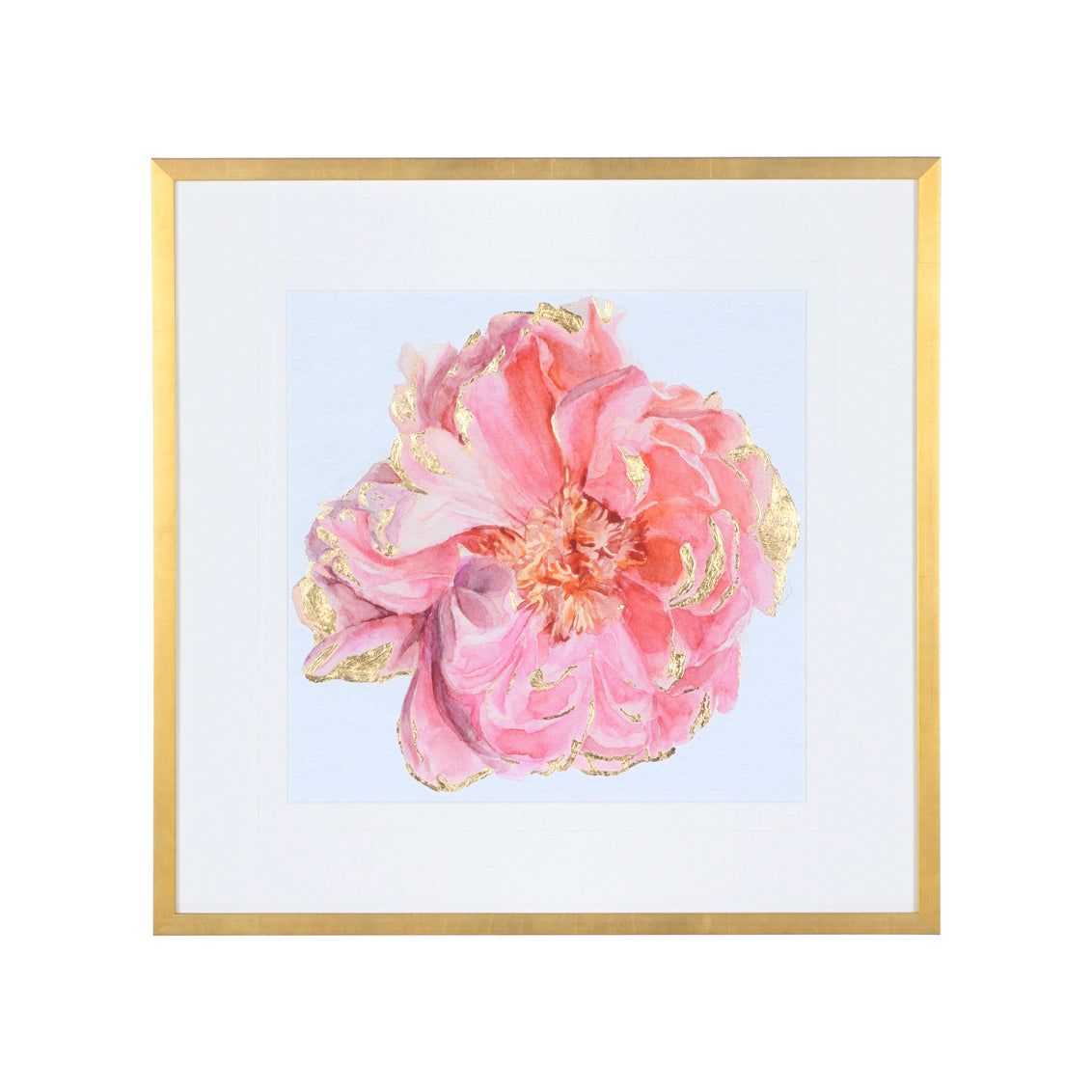 Blossomed Peony I in 27.25h x 27.25w x 1.25d / Giclee - Chelsea House