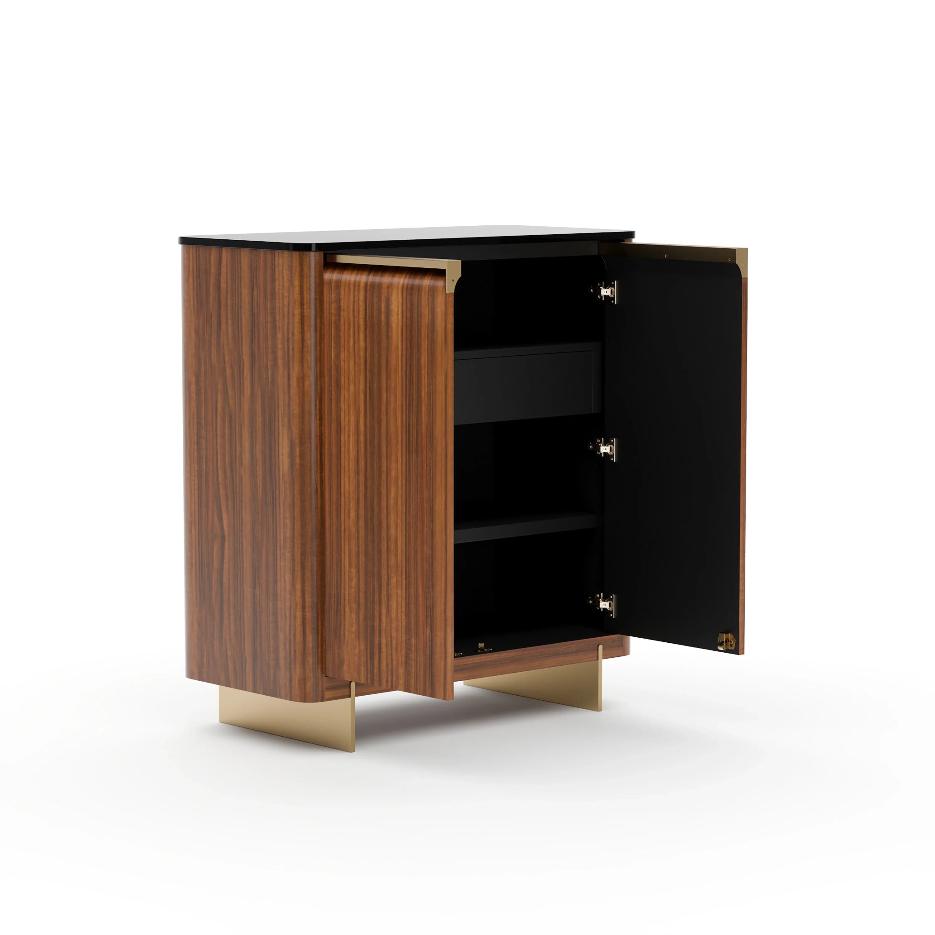 Altura Glass Top Hall Chest – Chests by Caracole | Sutter & Vale