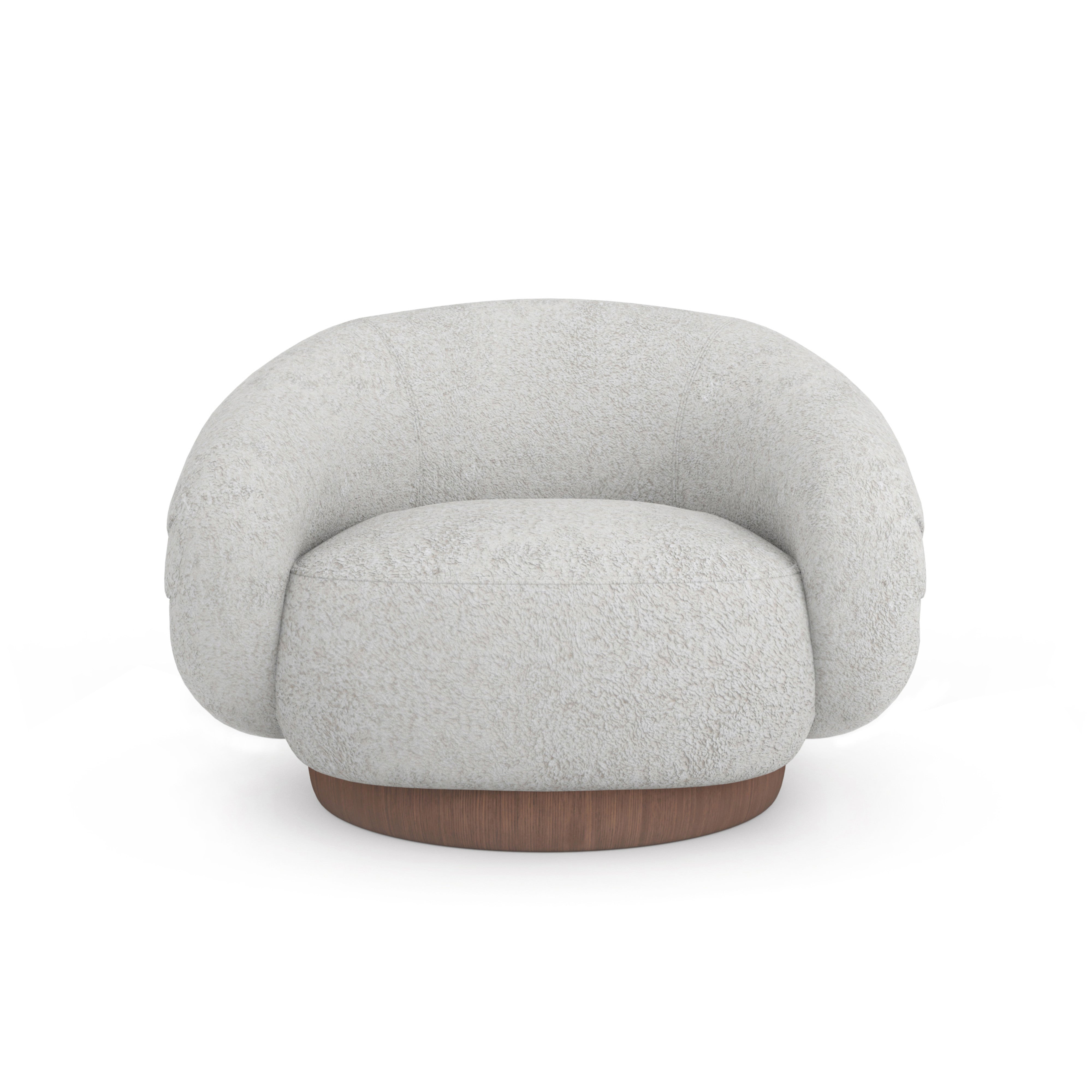 Smoosh Swivel Chair – Accent Chairs by Caracole | Sutter & Vale