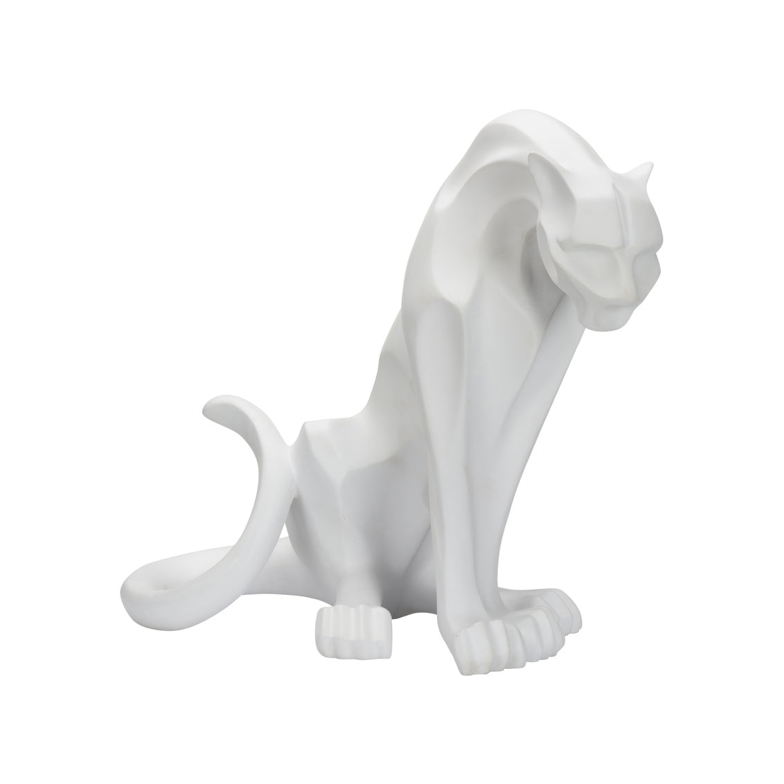 Cat - White in 19 / Resin - Chelsea House