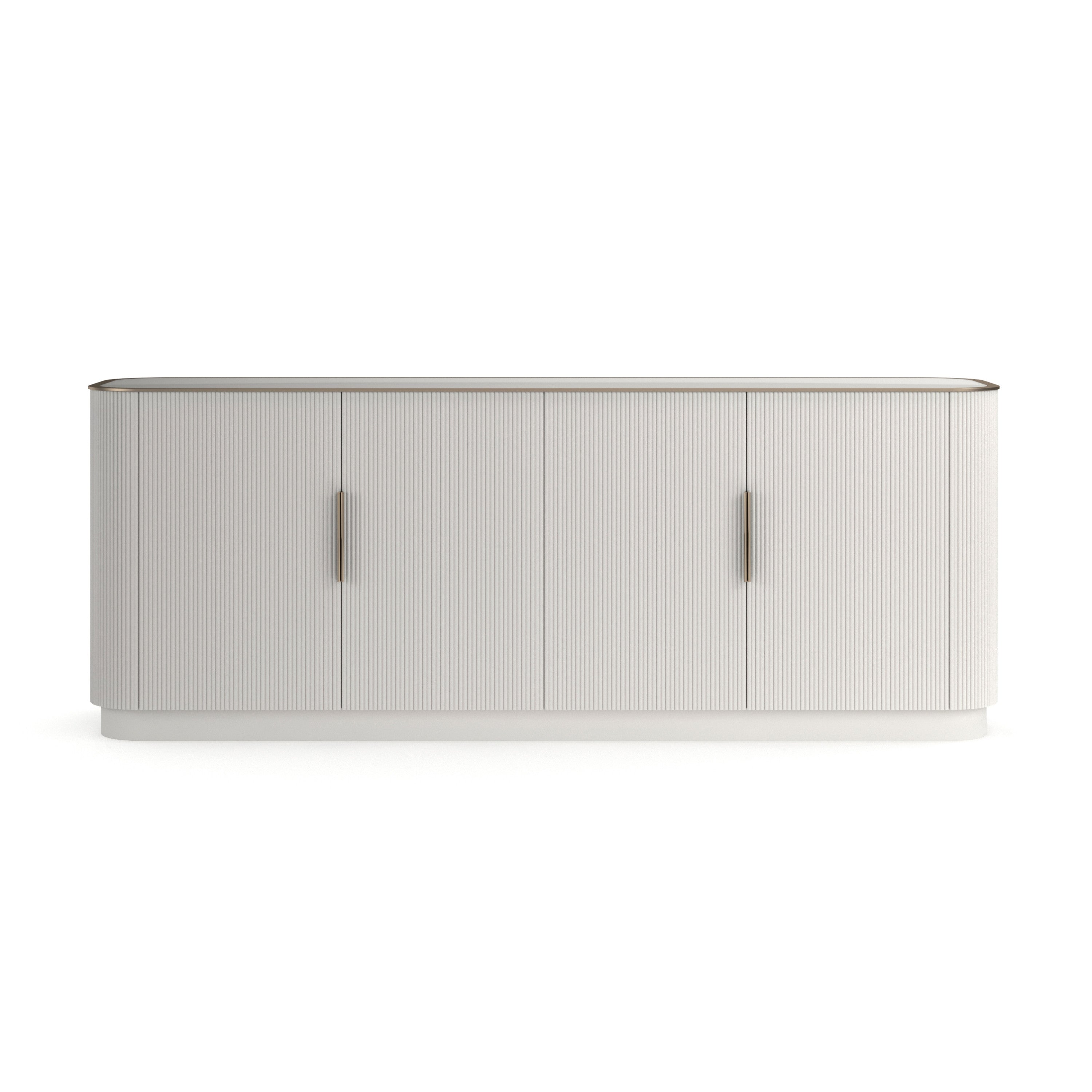 Love Sideboard - Matte Pearl – Sideboards & Buffets by Caracole | Sutter & Vale