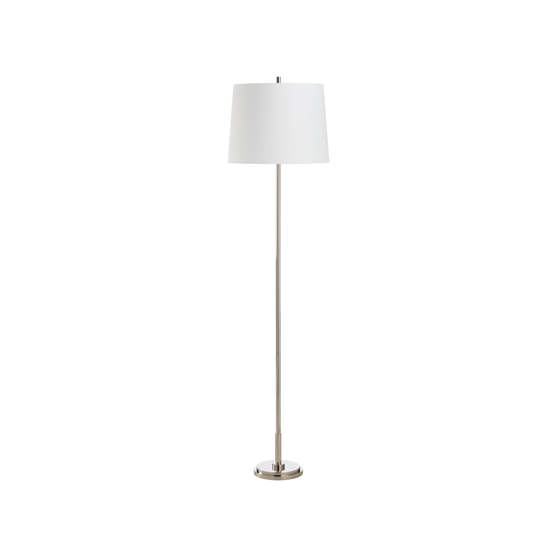 Underwood Floor Lamp - Polished Nickel in 63 / Metal - Chelsea House