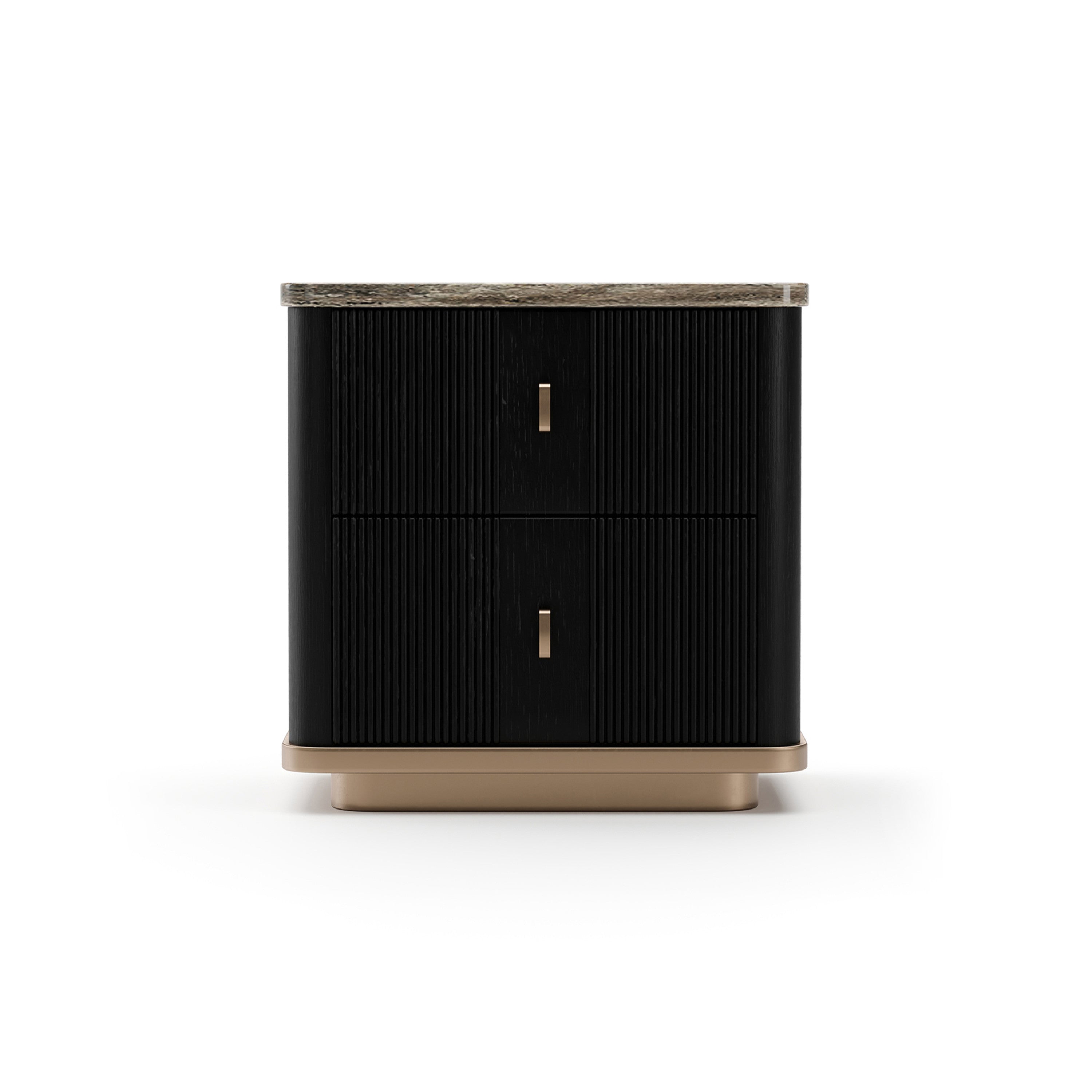 Rhythm Small Nightstand Dark – Nightstands by Caracole | Sutter & Vale