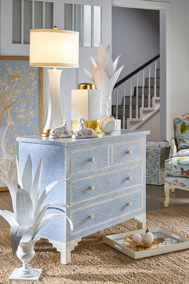 Pomegranate - White in 6.5 / Porcelain - Chelsea House