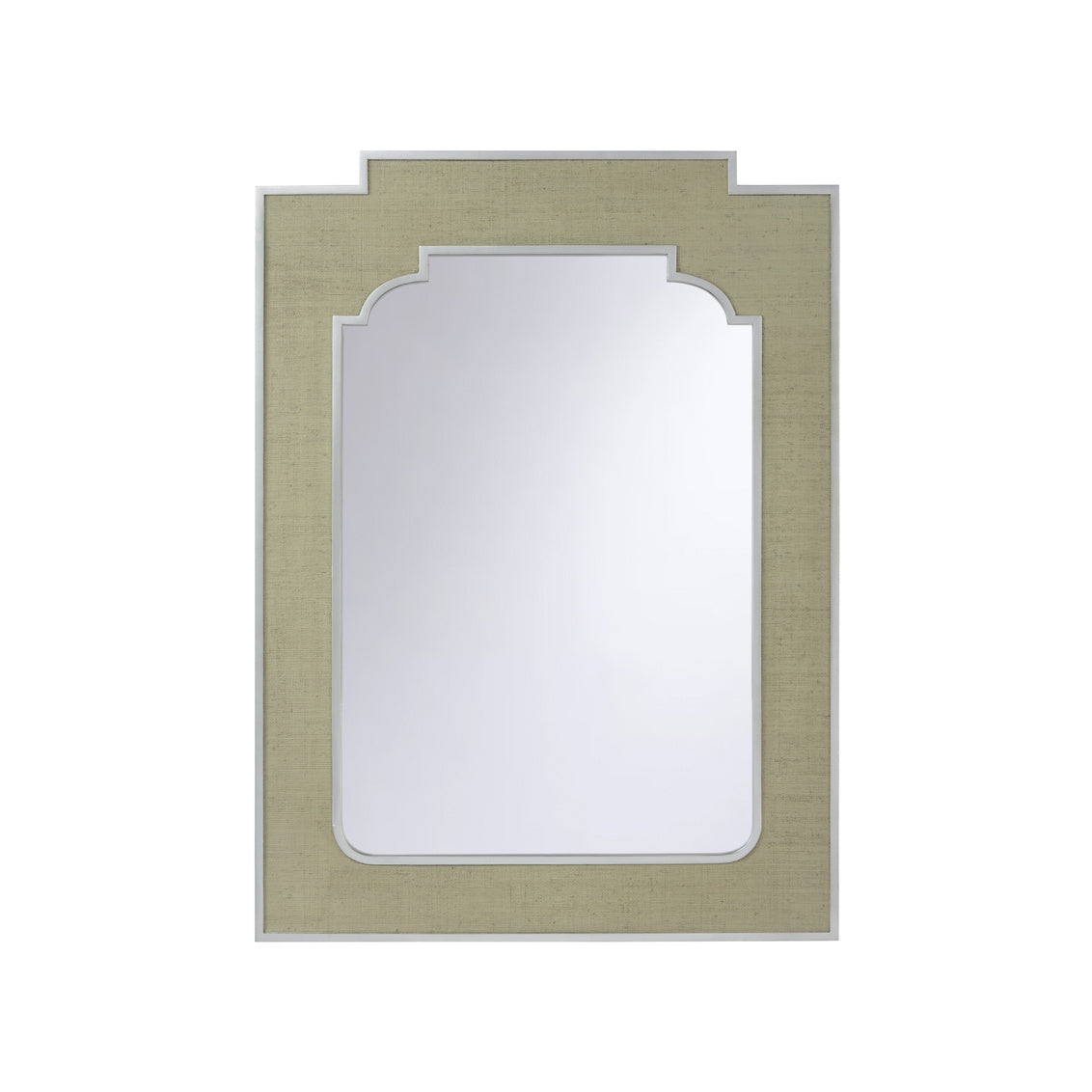 Yangon Mirror - Green in 46 / Wood - Chelsea House