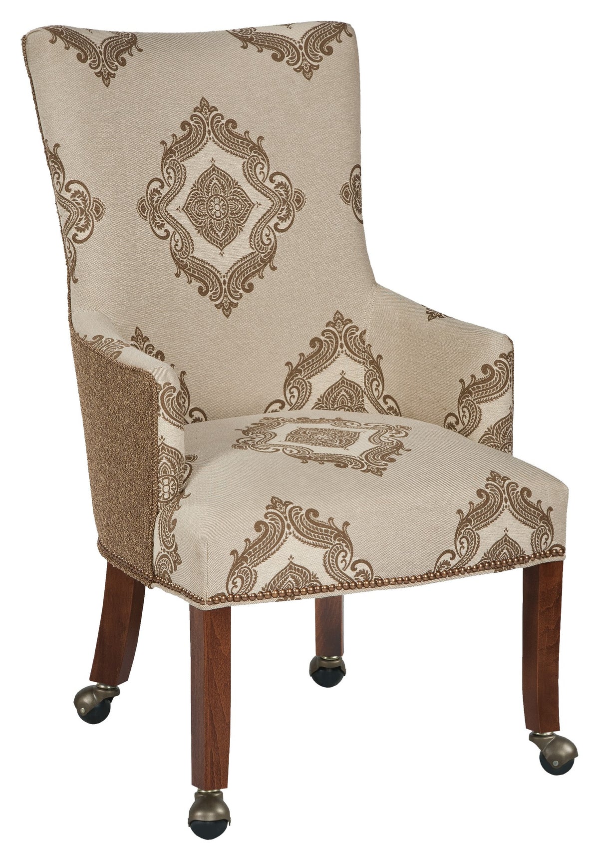 Lawrence Leather Arm Chair (L-6001-A4) - Fairfield Chair
