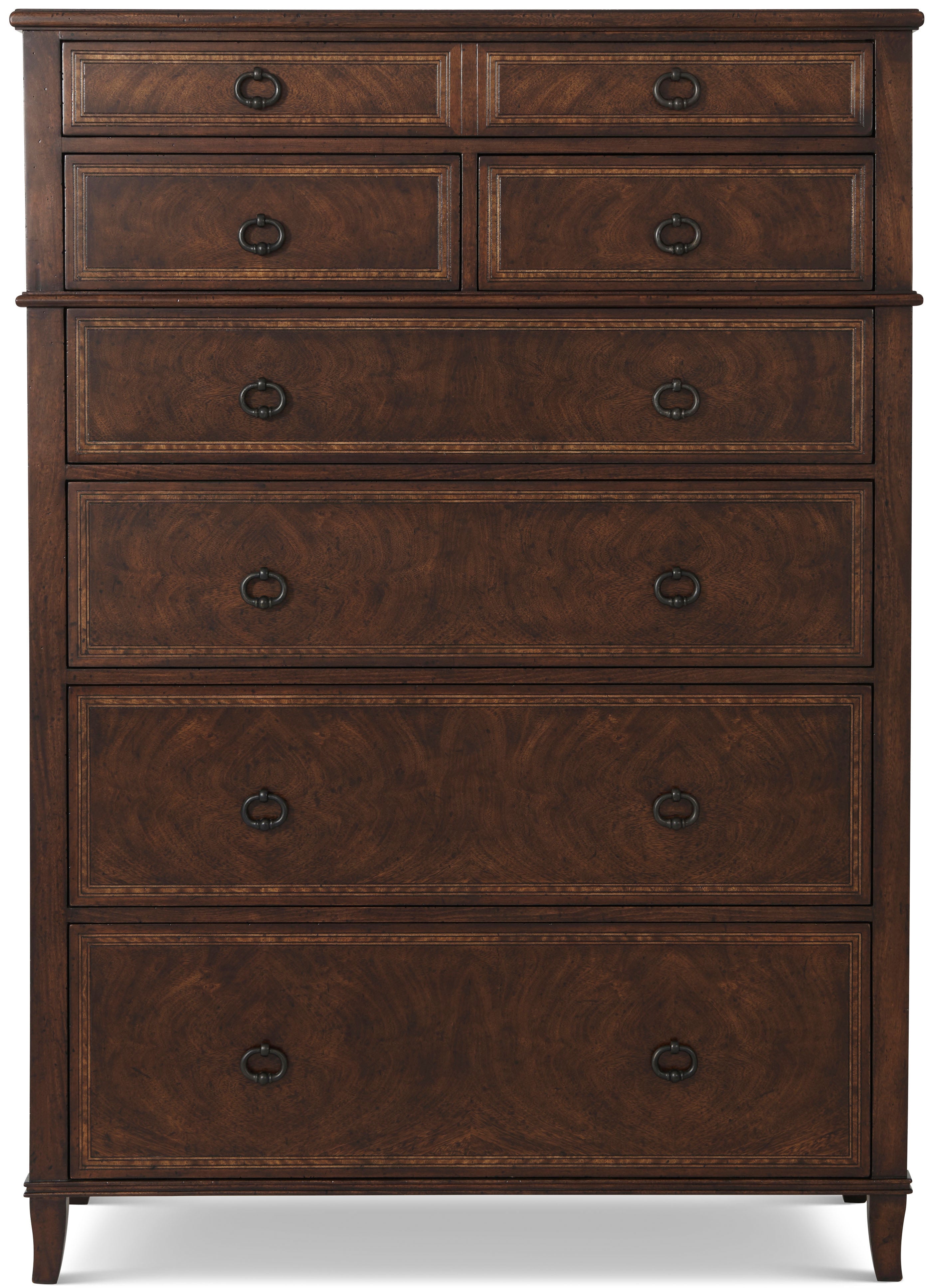 Valet's Companion Chest in Cerejeira Veneer, Mahogany, Steel - Theodore Alexander