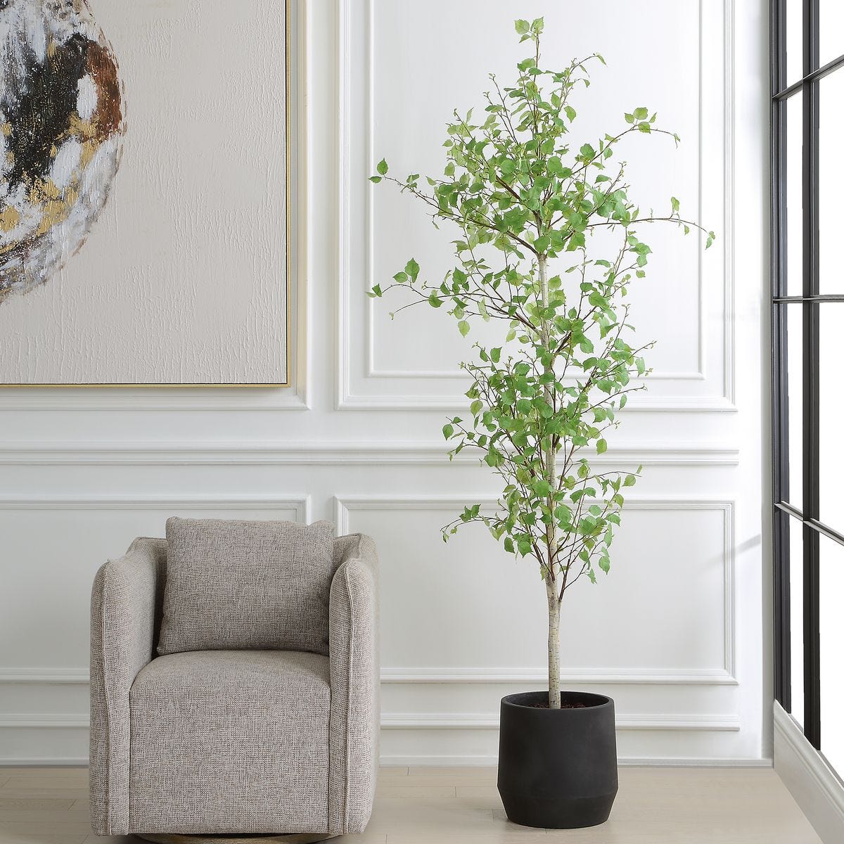 Boreal Potted Birch Tree