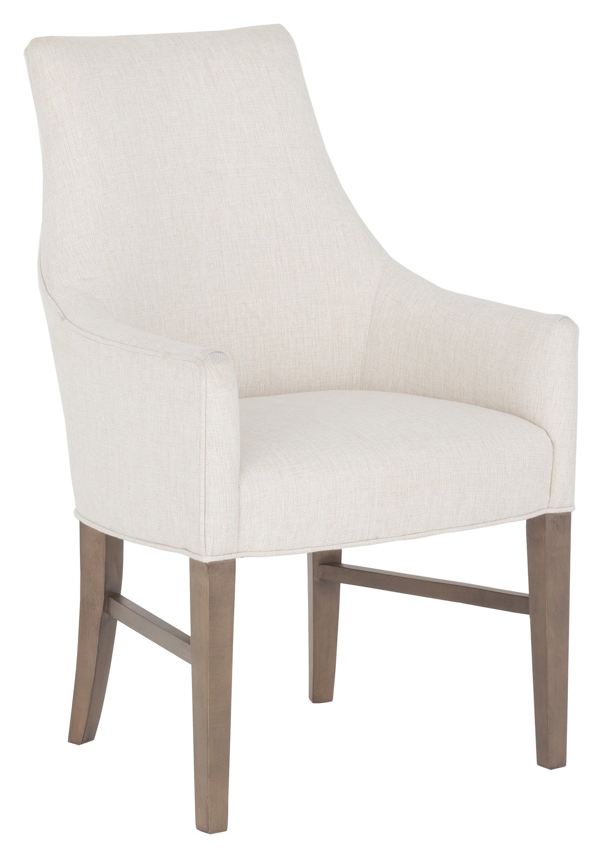 Dena Leather Arm Chair (L-6038-04-M) - Fairfield Chair