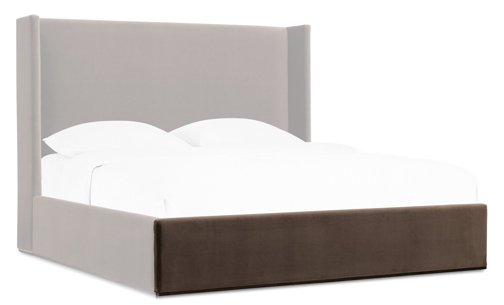 Archives 5/0 Upholstered Panel Footboard