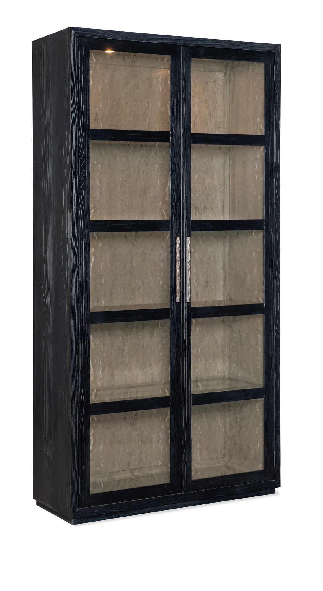 Linville Falls Shou Sugi Ban Curio Cabinet