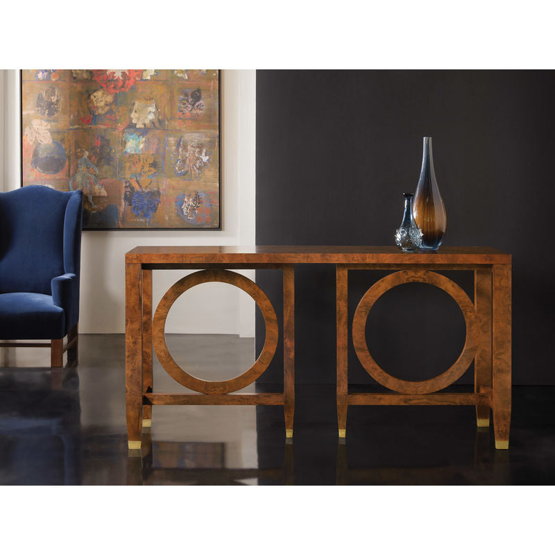 Moab Console -Walnut Burl