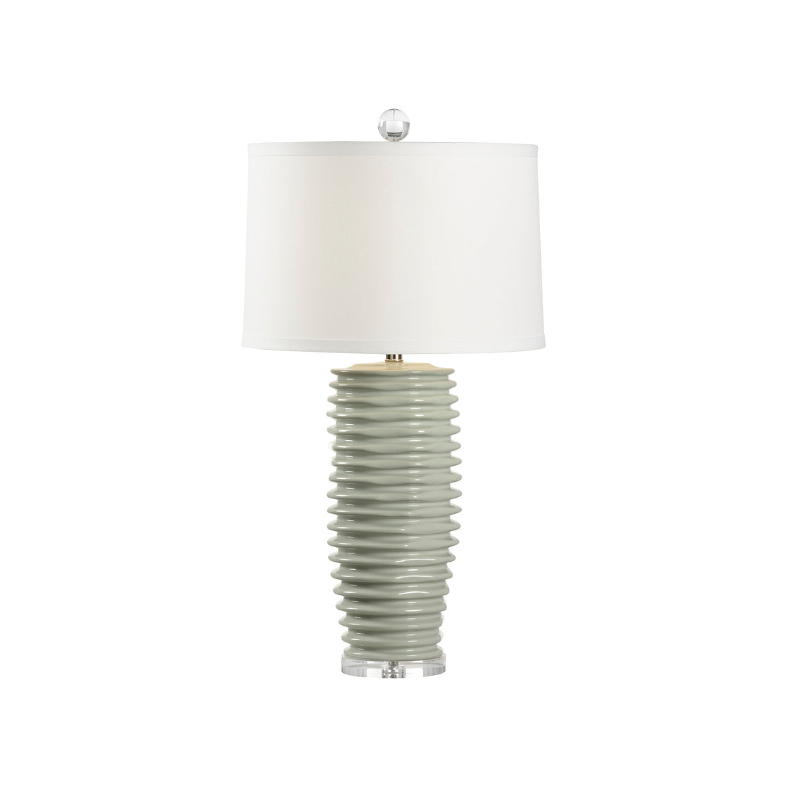 Colorado Lamp - Mint in 33.5 / Ceramic/Porcelain - Chelsea House