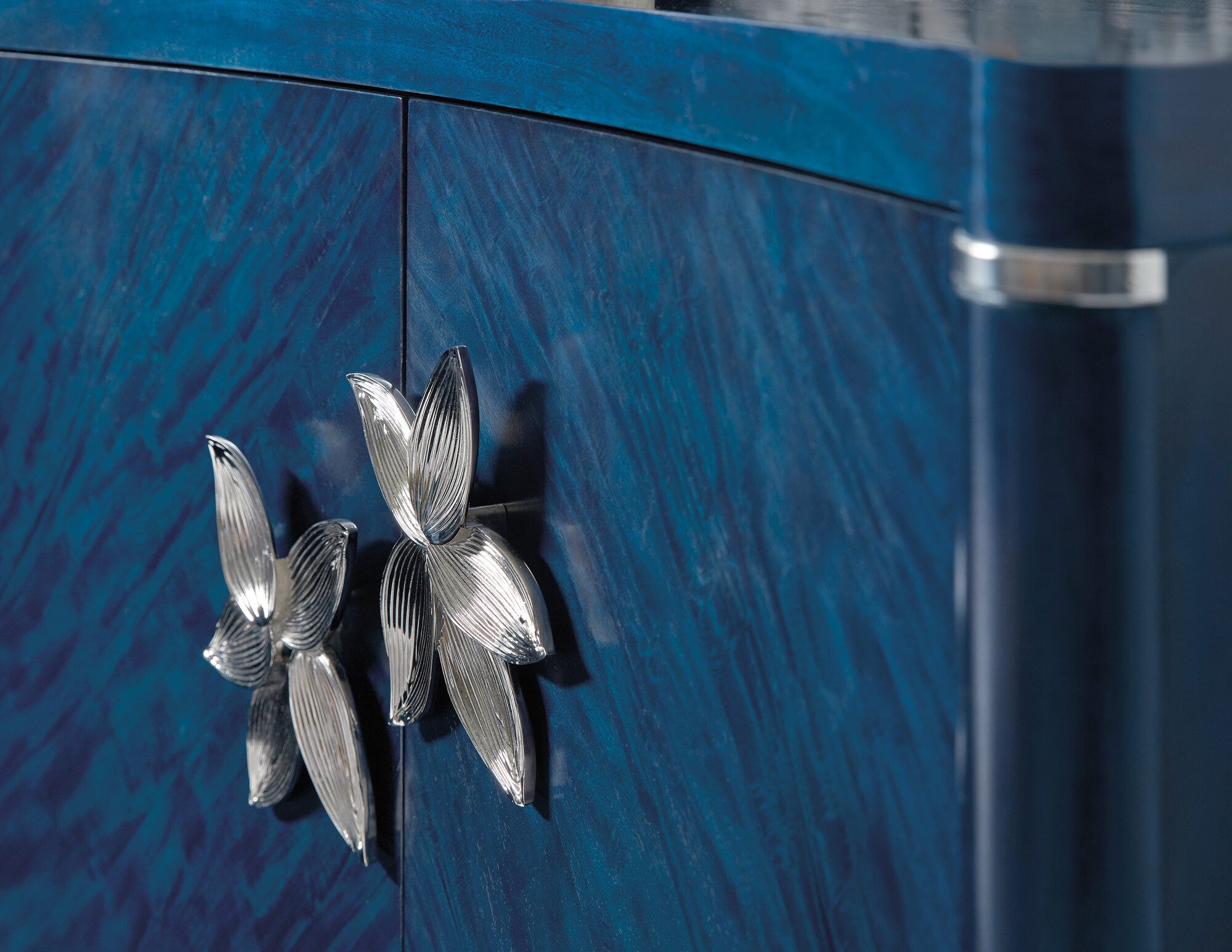 Melange Sapphire Accent Chest
