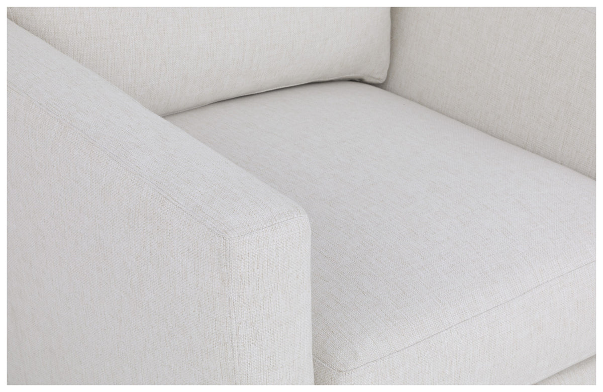 Daniels Leather Lounge Chair (L-6319-01-7) - Fairfield Chair
