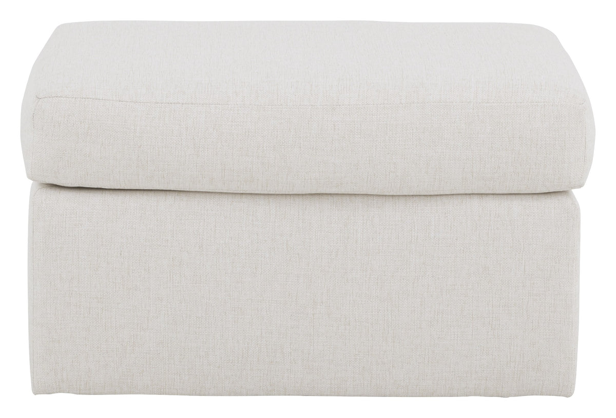 Teddi Leather Ottoman (L-6348-20) - Fairfield Chair