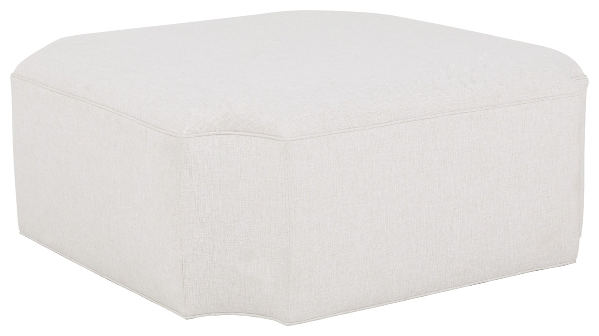 Griffiths Leather Square Cocktail Ottoman (L-6357-20) - Fairfield Chair