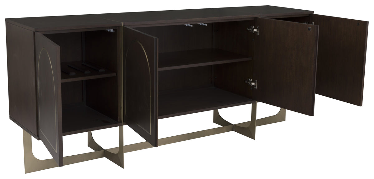 Goddard Four Door Credenza (6360-17) - Fairfield Chair