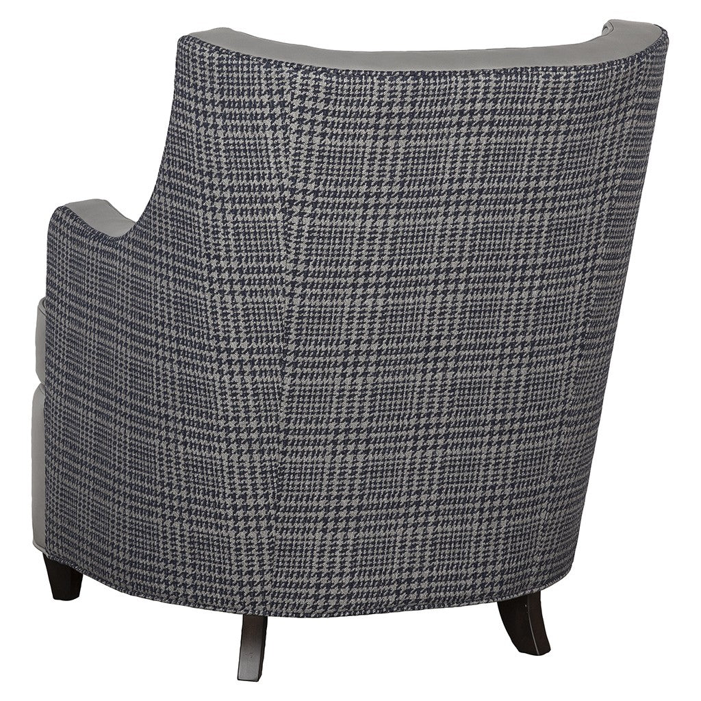 Trident Leather Lounge Chair (L-6409-01) - Fairfield Chair