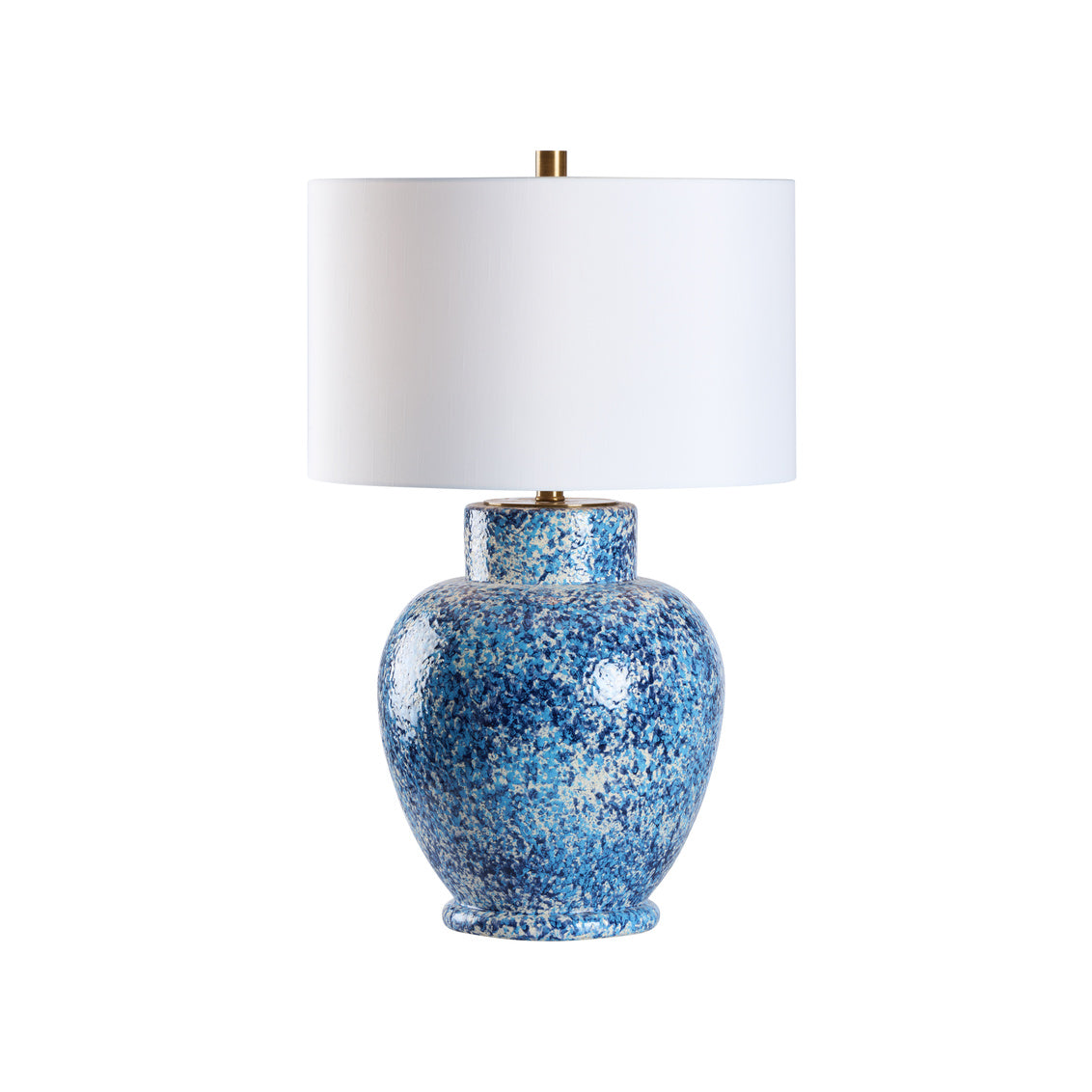 Spatter Lamp - Blue in 28.5 / Ceramic/Porcelain - Chelsea House