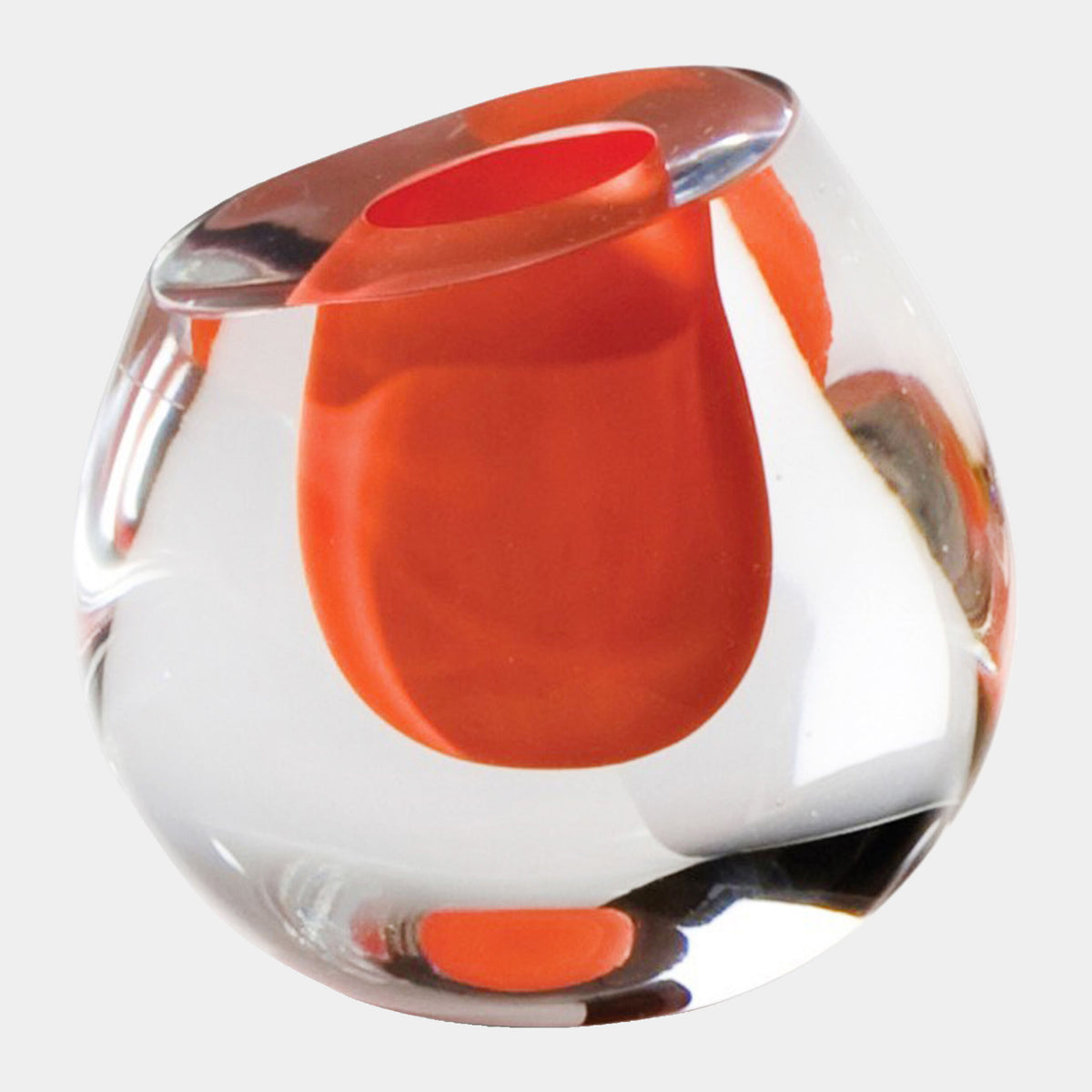 Color Drop Vase-Mandarin